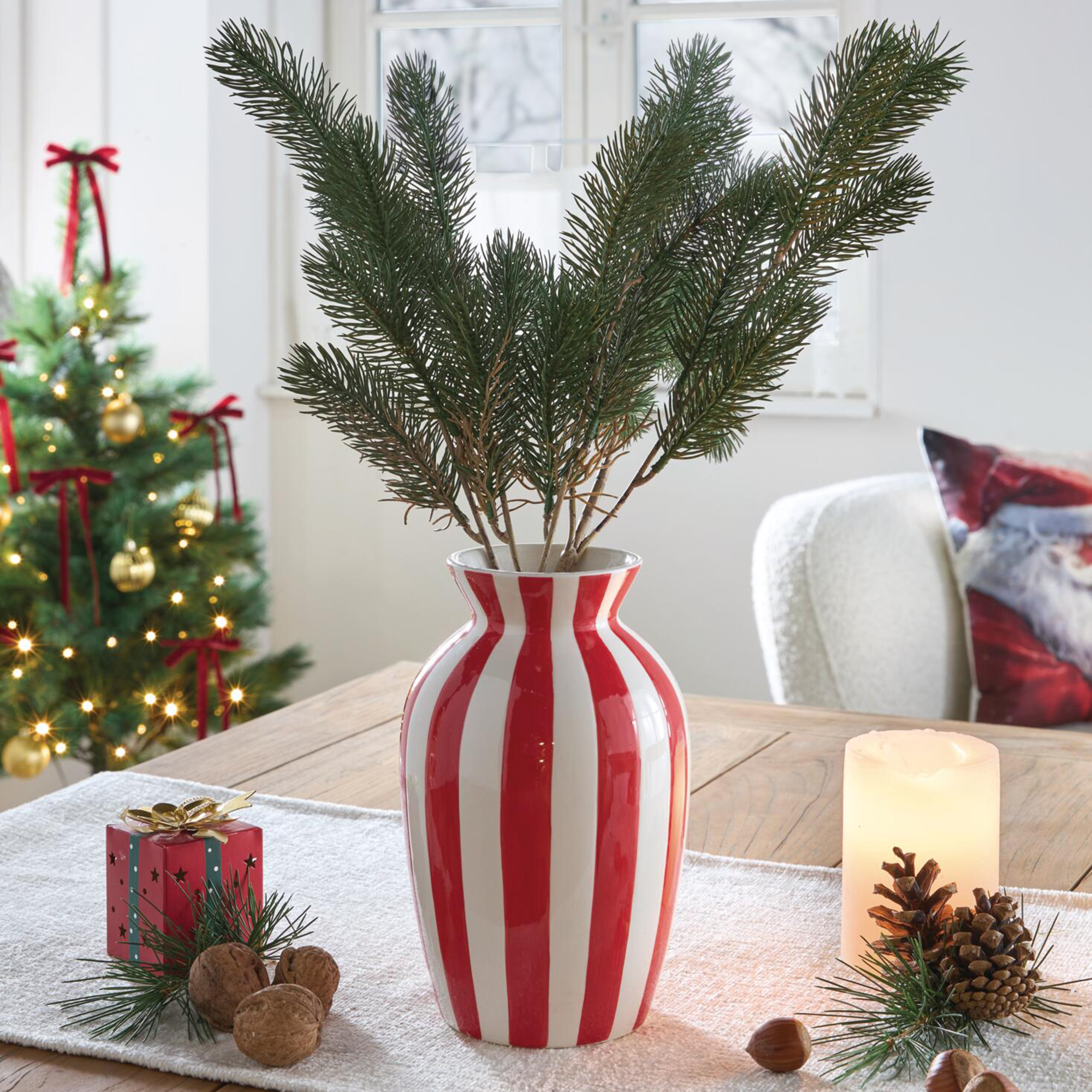 Acheter Branche artificielle « Sapin »  dans la boutique en ligne de Frank Flechtwaren pour La petite table, couvre-toi !