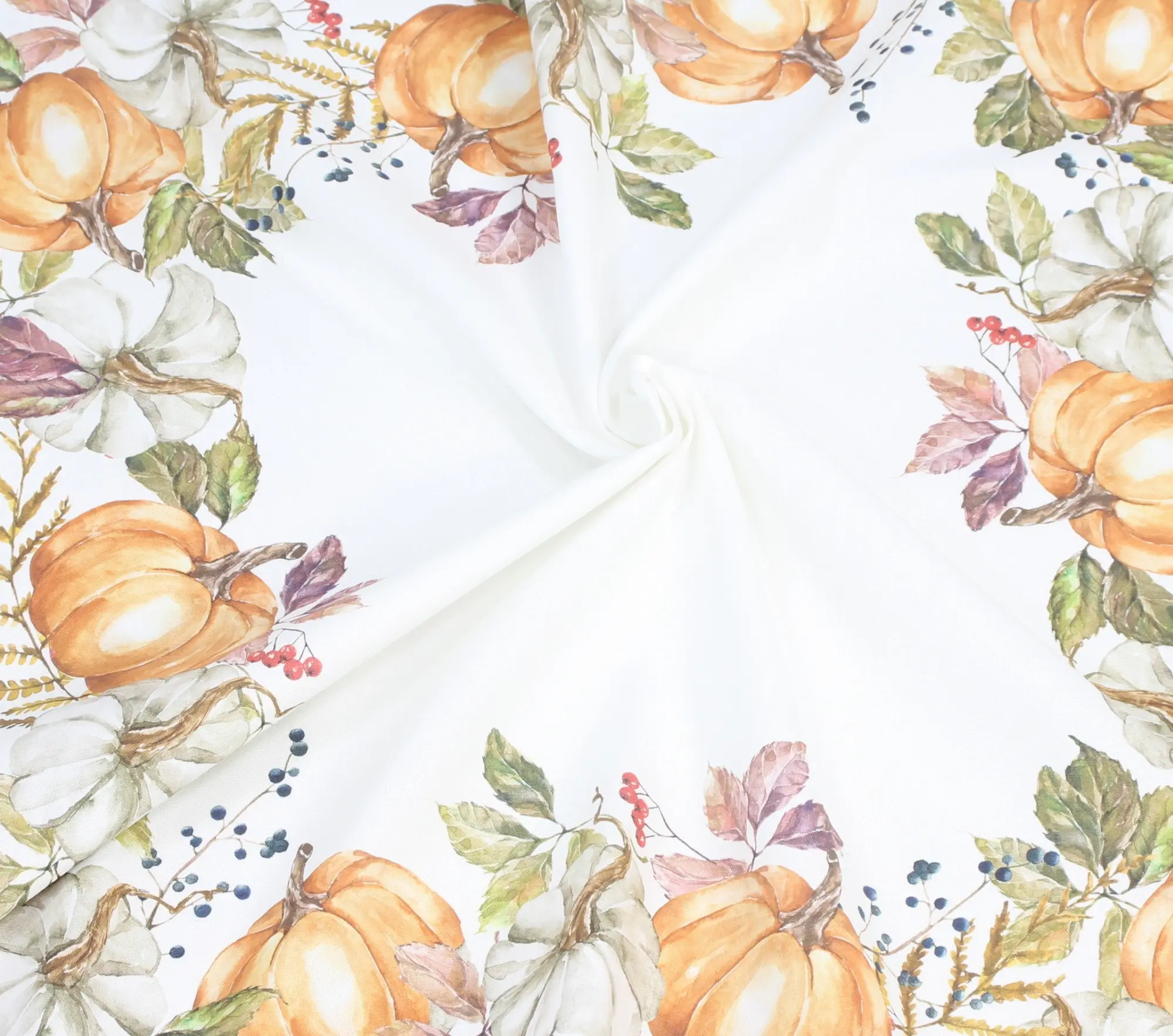 Acheter Nappe "saison des citrouilles"  dans la boutique en ligne de Frank Flechtwaren pour Chemins de table