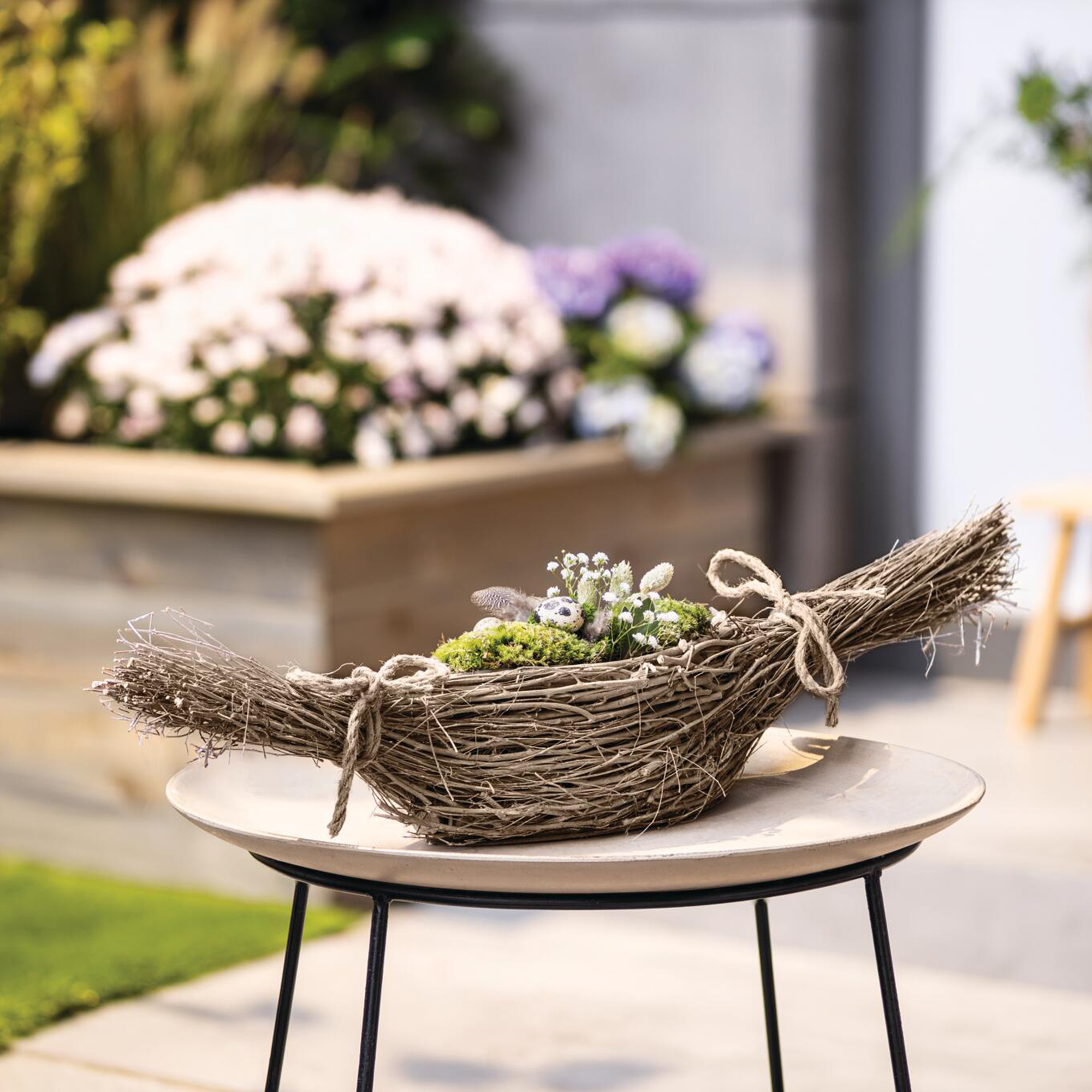 Acheter Jardinière "petit bateau"  dans la boutique en ligne de Frank Flechtwaren