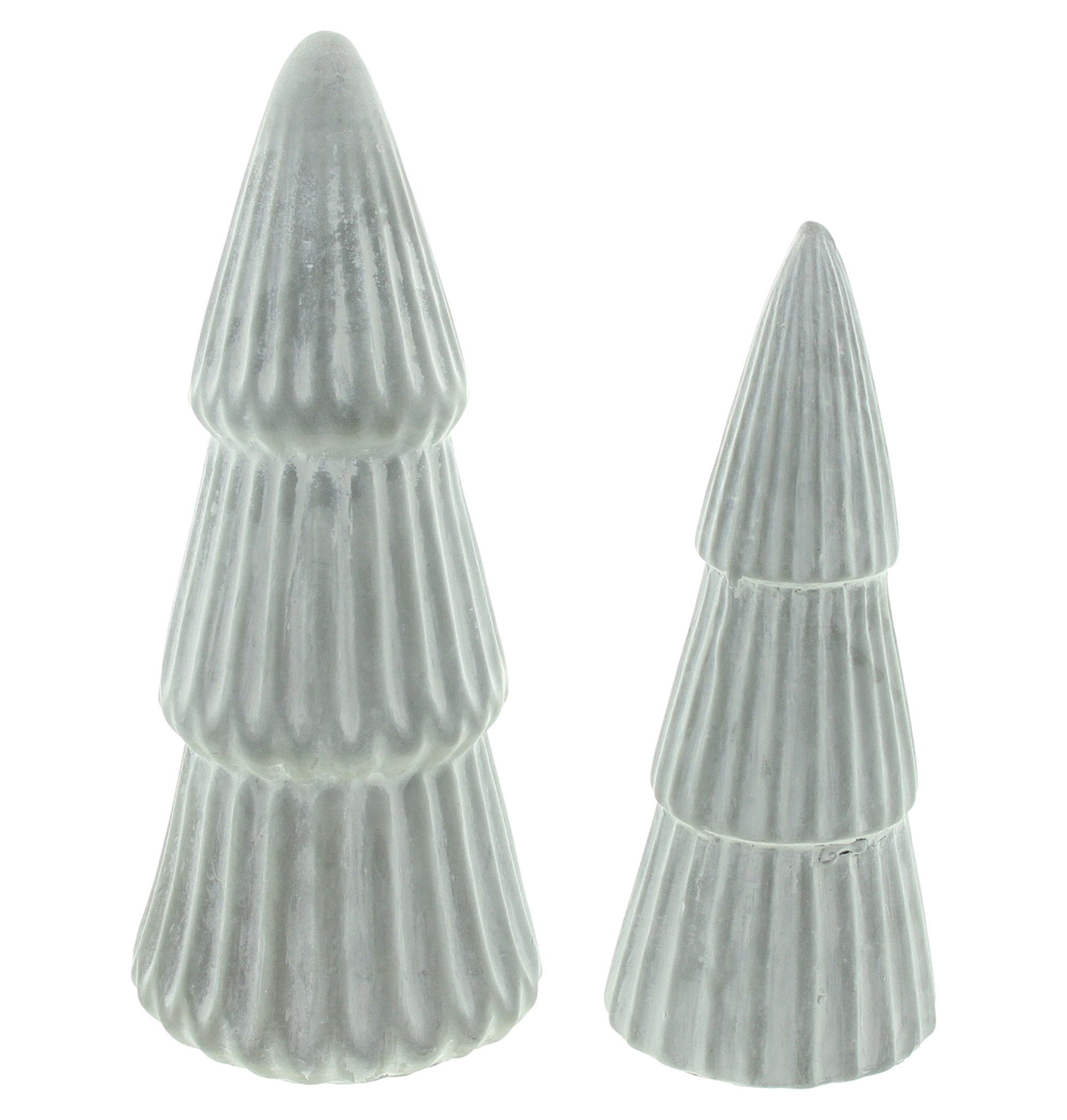 Acheter Lot de 2 sapins "Grey"  dans la boutique en ligne de Frank Flechtwaren pour Sapins