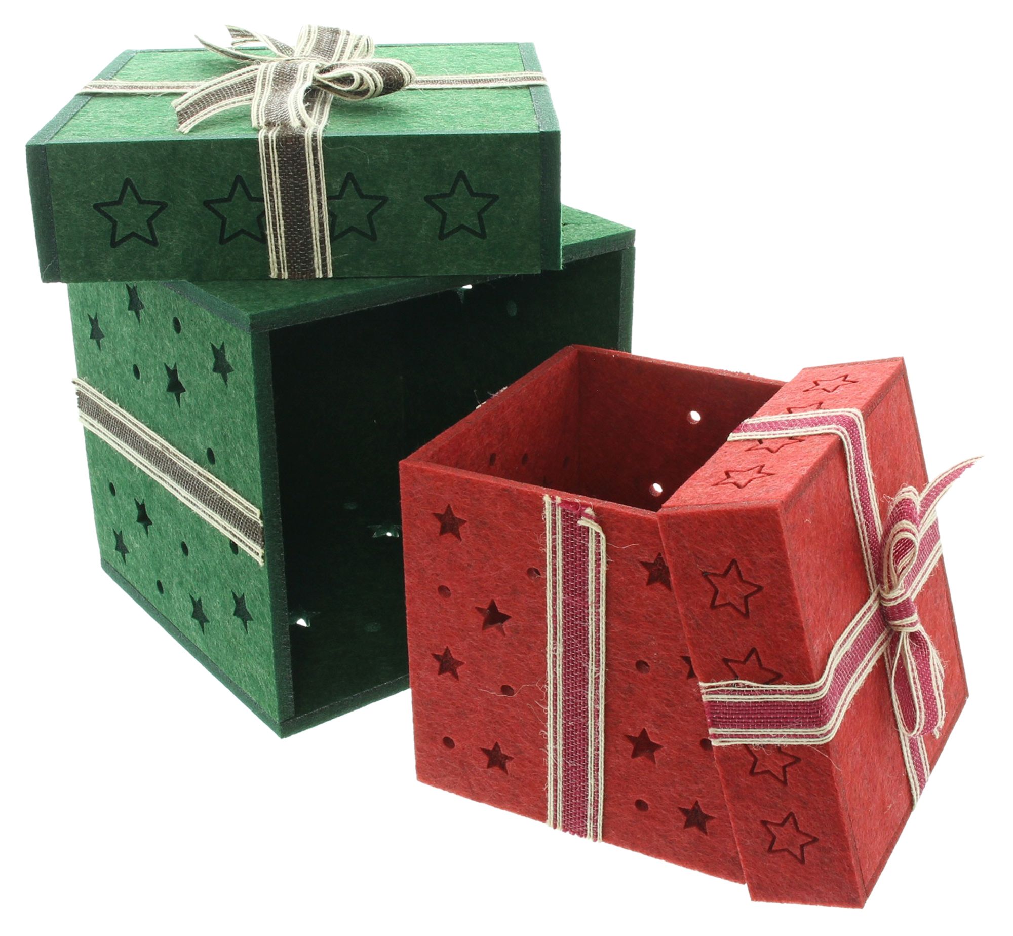 Acheter Coffret cadeau « Nœud », lot de 2 dans la boutique en ligne de Frank Flechtwaren pour Coffrets cadeaux