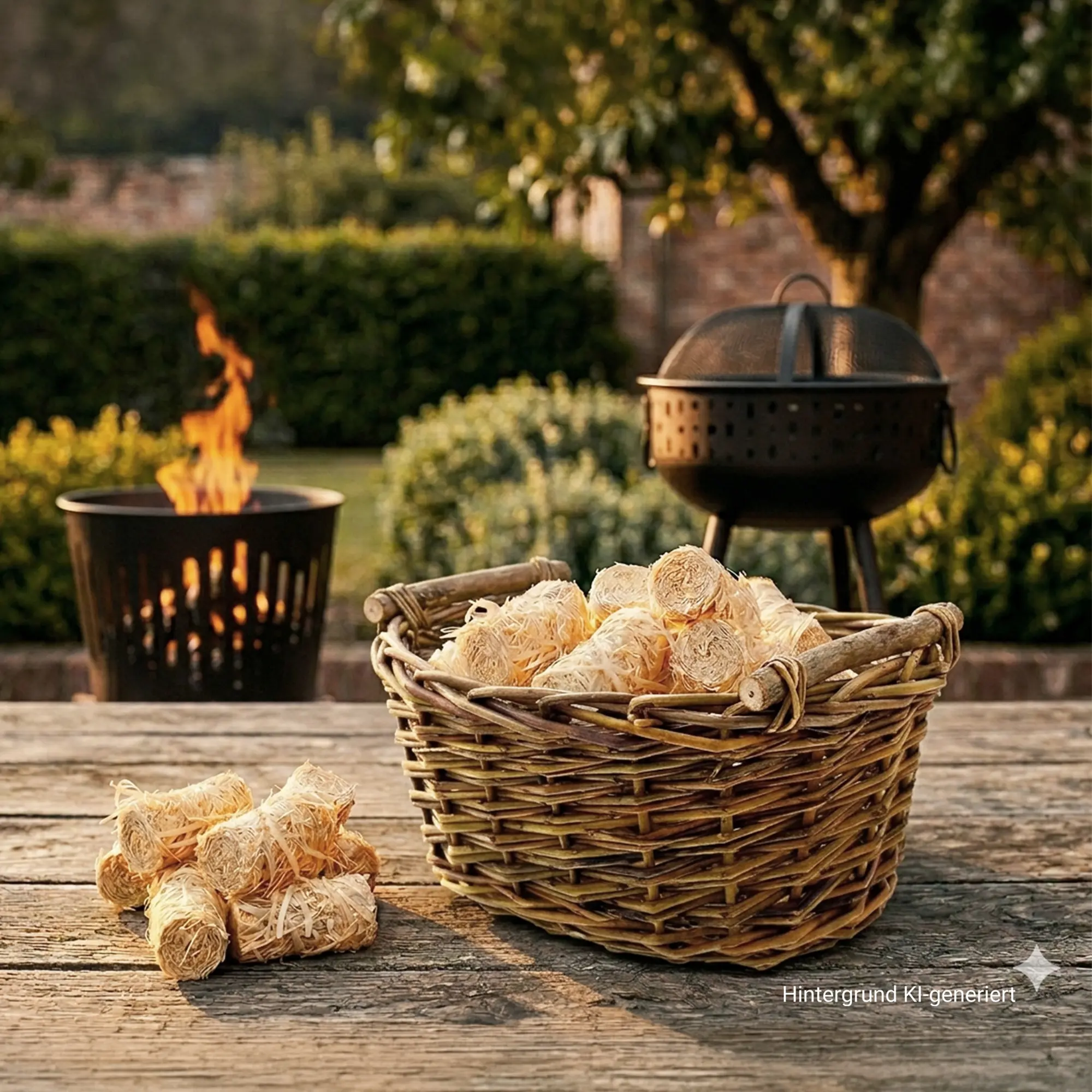 Acheter Allume-feu " Laine de bois", 320 g  dans la boutique en ligne de Frank Flechtwaren