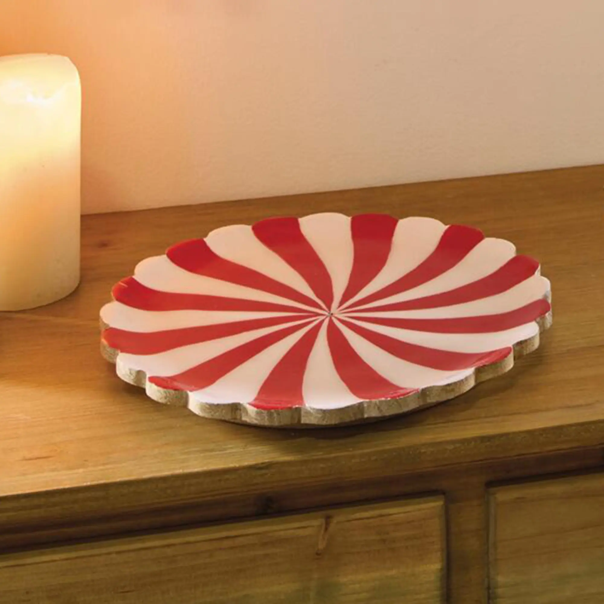Acheter Assiette décorative « Bonbon »  dans la boutique en ligne de Frank Flechtwaren