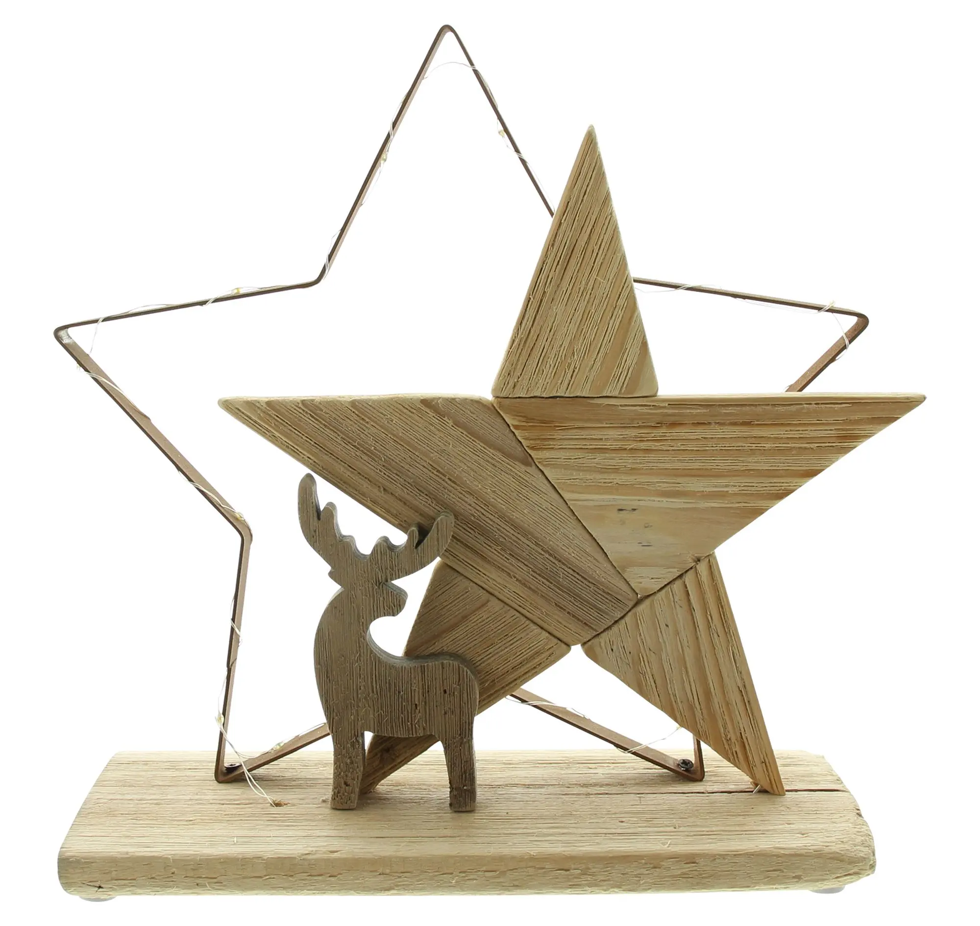 Acheter Décoration LED "étoile lumineuse"  dans la boutique en ligne de Frank Flechtwaren pour Étoiles