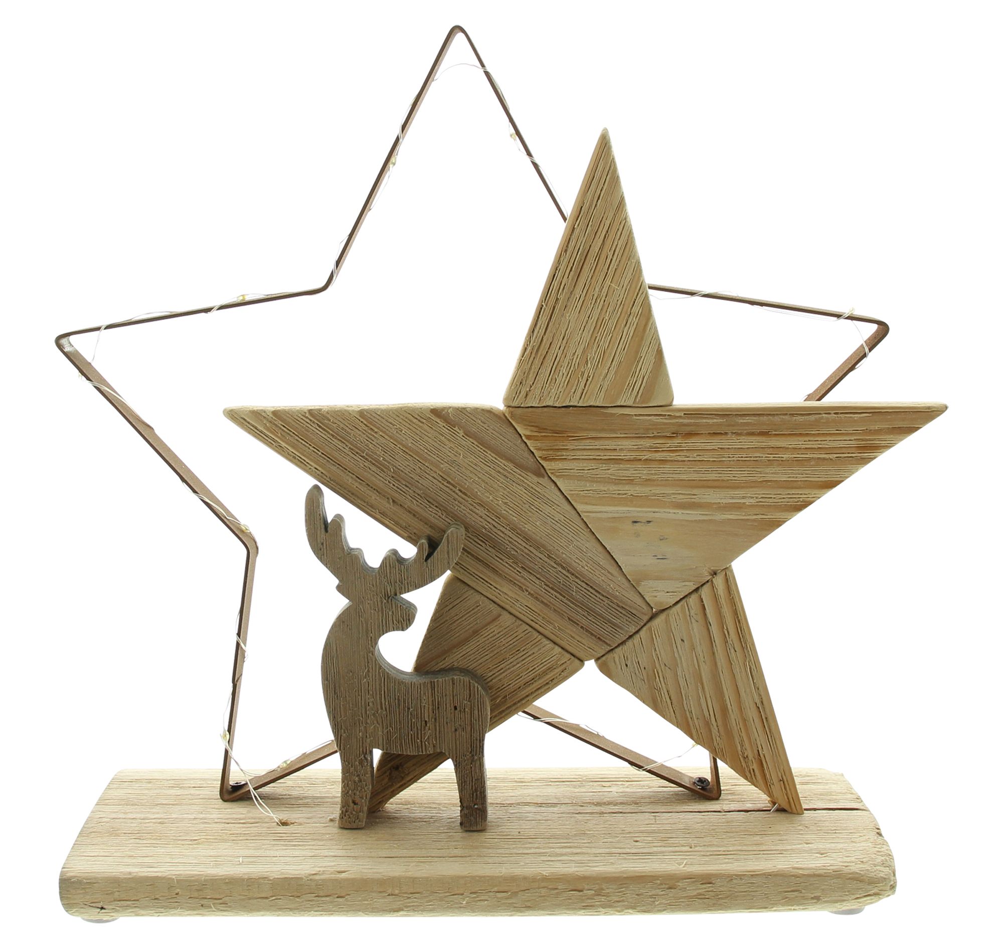 Acheter Décoration LED "étoile lumineuse"  dans la boutique en ligne de Frank Flechtwaren pour Noël