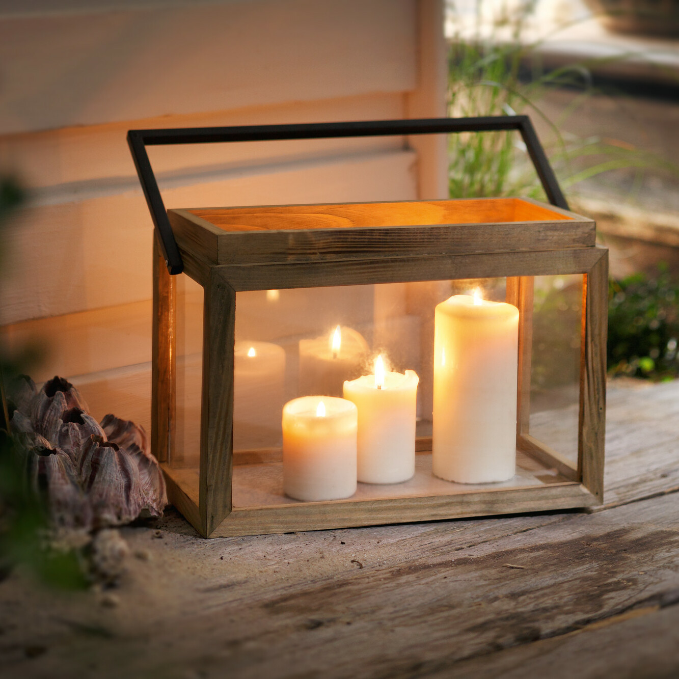 Acheter Lanterne "nature"  dans la boutique en ligne de Frank Flechtwaren