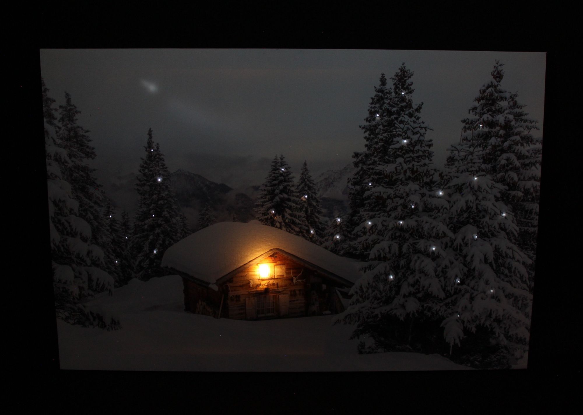 Acheter Tableau LED "hiver"  dans la boutique en ligne de Frank Flechtwaren pour Décorations murales