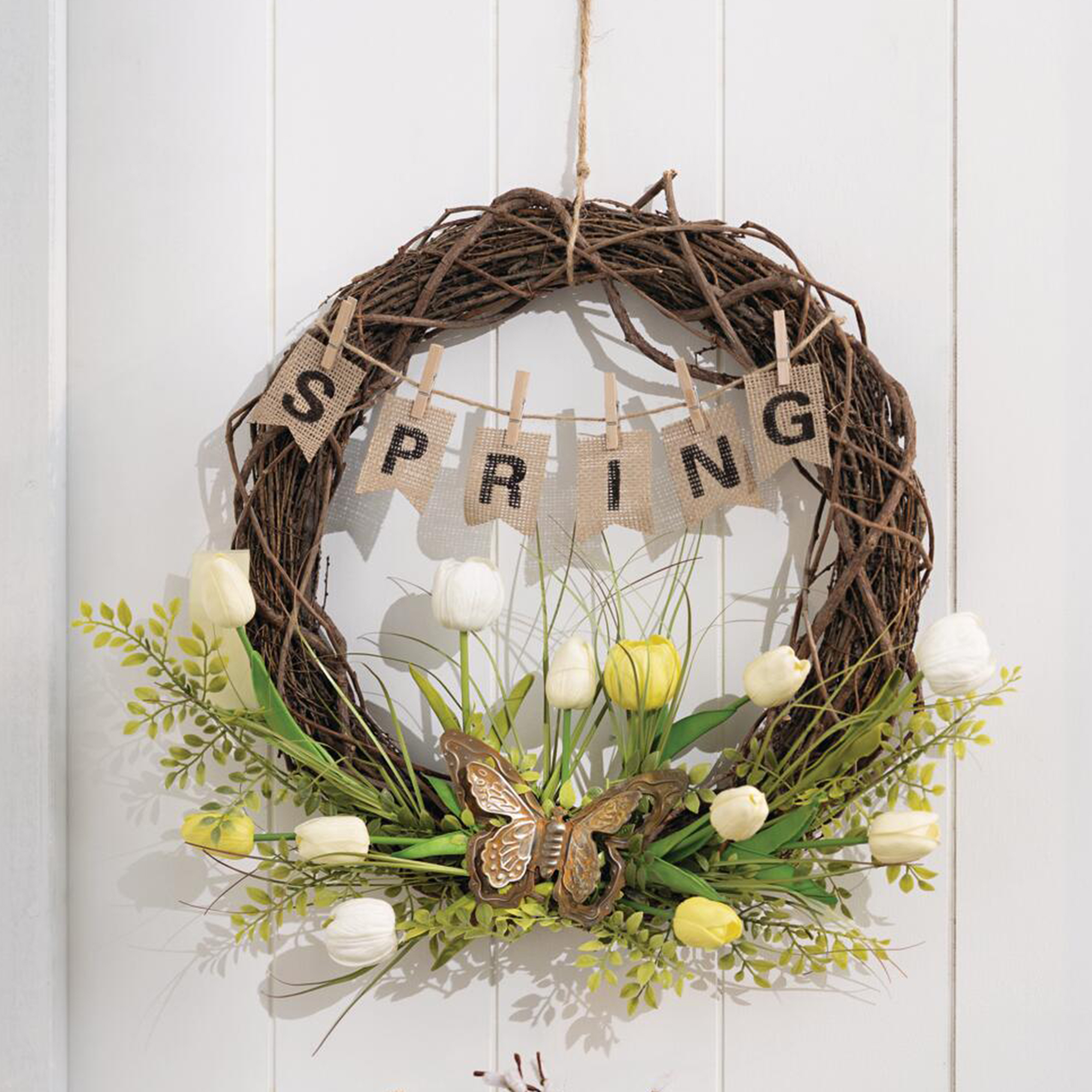 Acheter Couronne "spring"  dans la boutique en ligne de Frank Flechtwaren