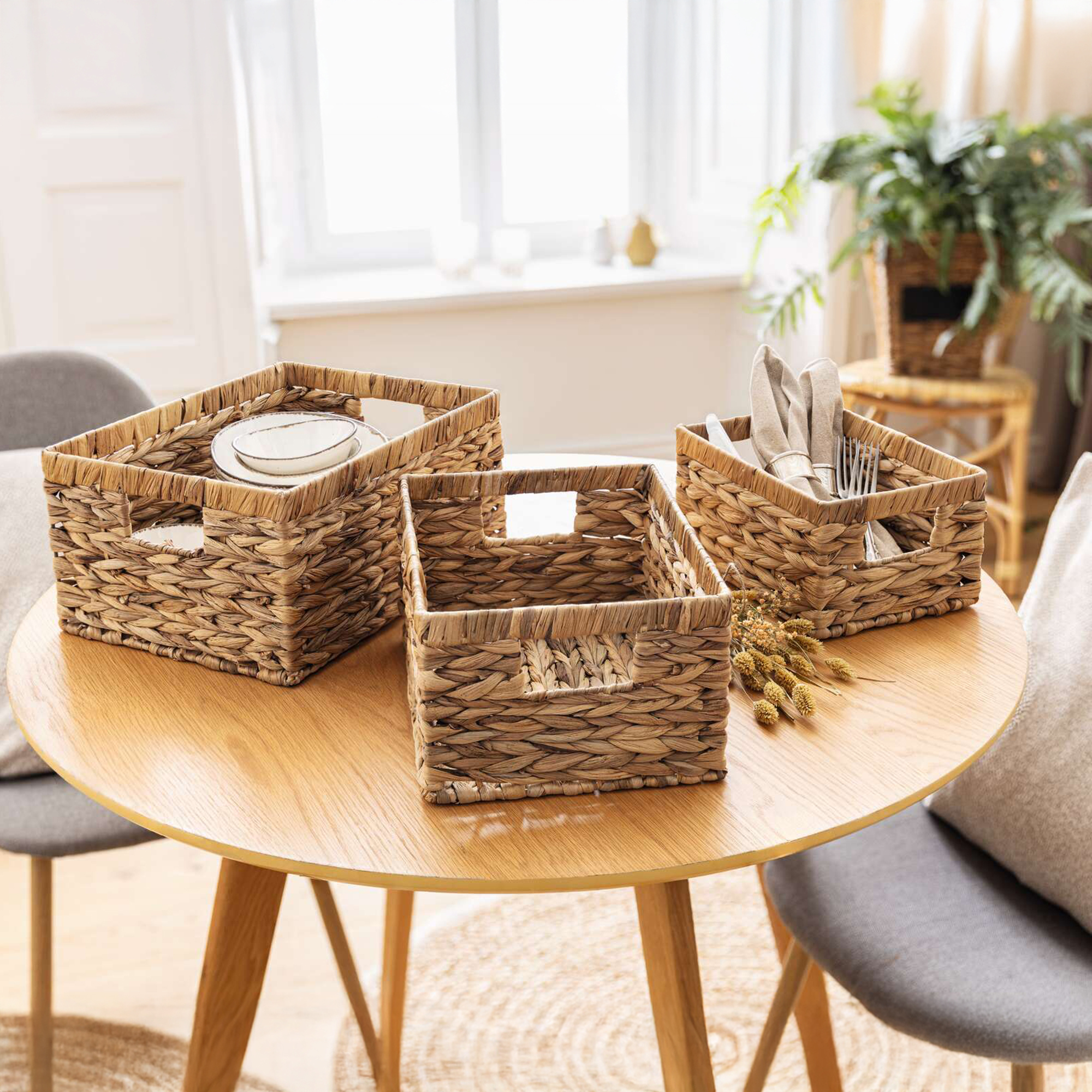 Acheter Panier de rangement "Jacinthe d'eau" GM  dans la boutique en ligne de Frank Flechtwaren