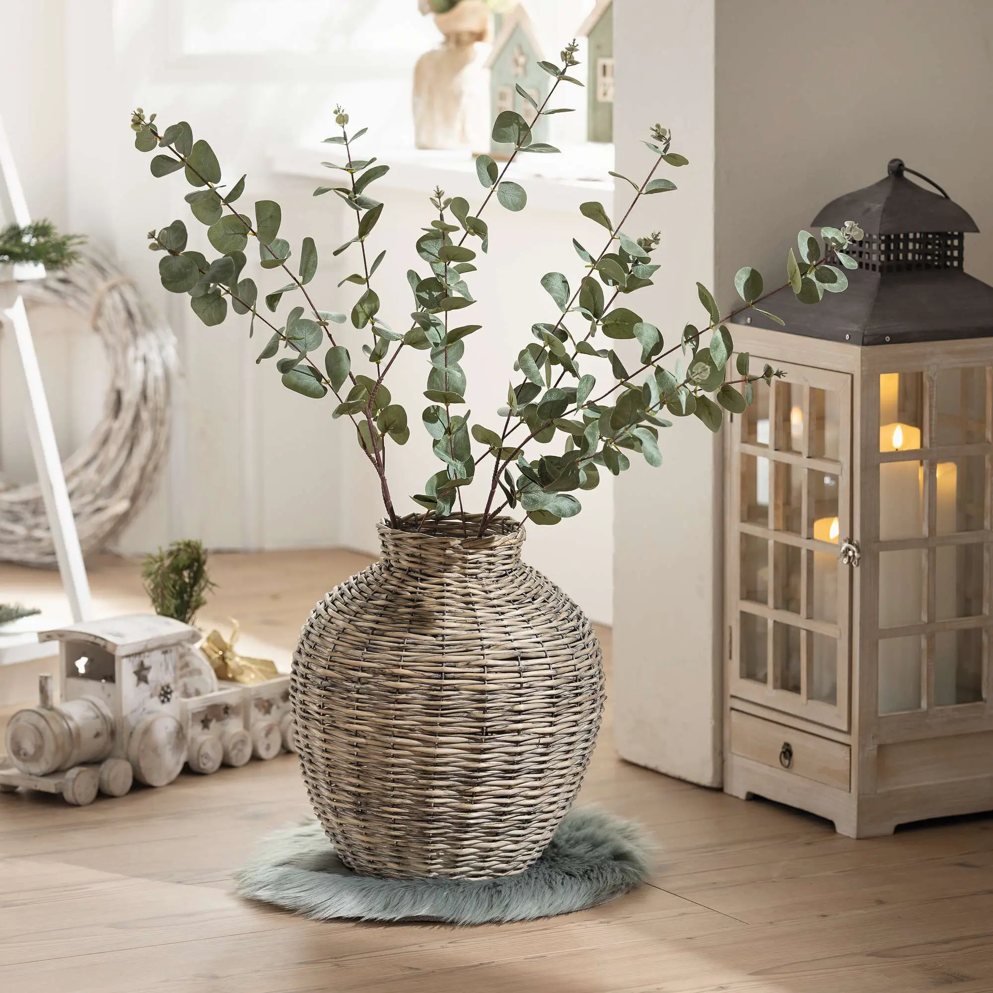 Acheter Vase tressé "champêtre"  dans la boutique en ligne de Frank Flechtwaren