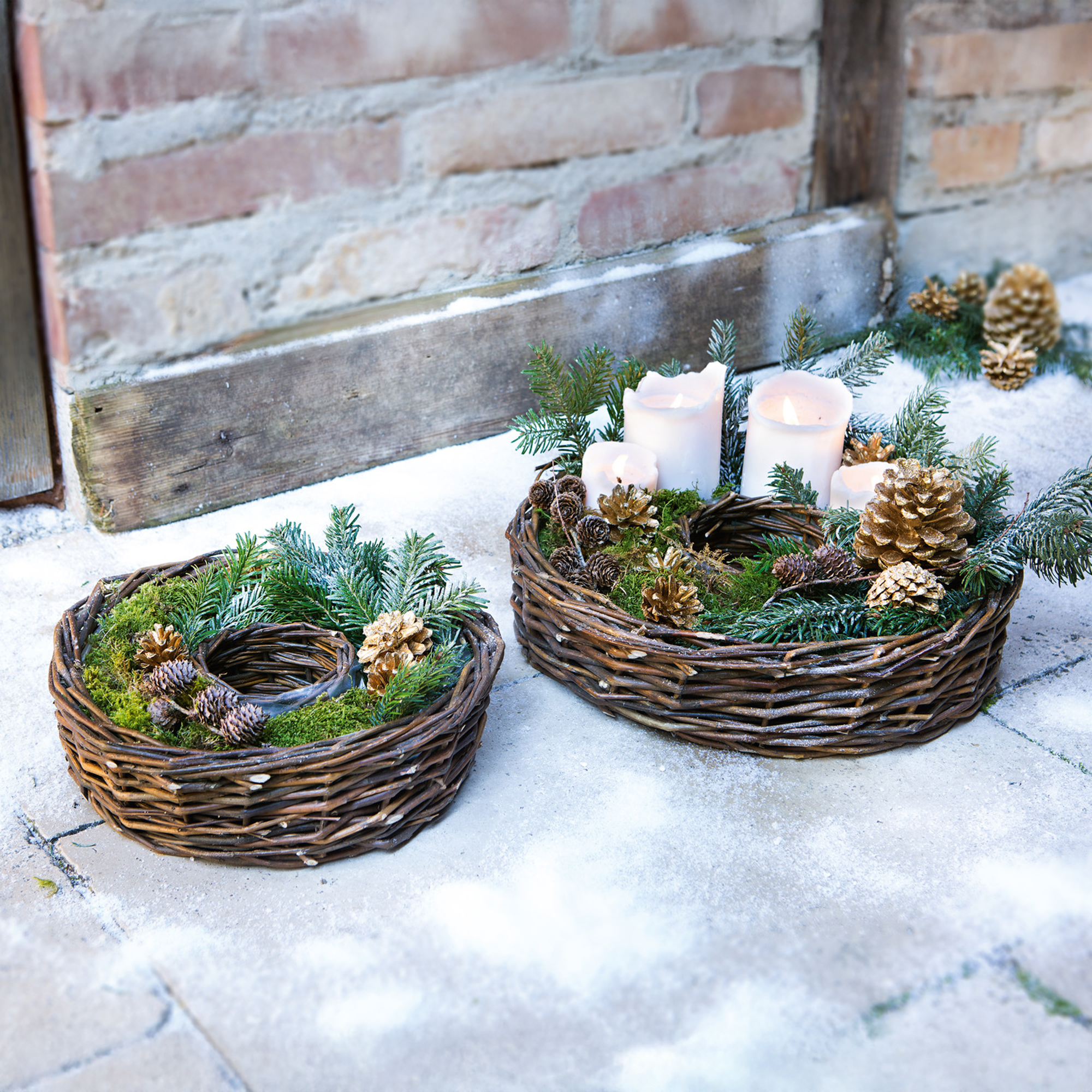 Acheter Lot de 2 roues à plantes  dans la boutique en ligne de Frank Flechtwaren
