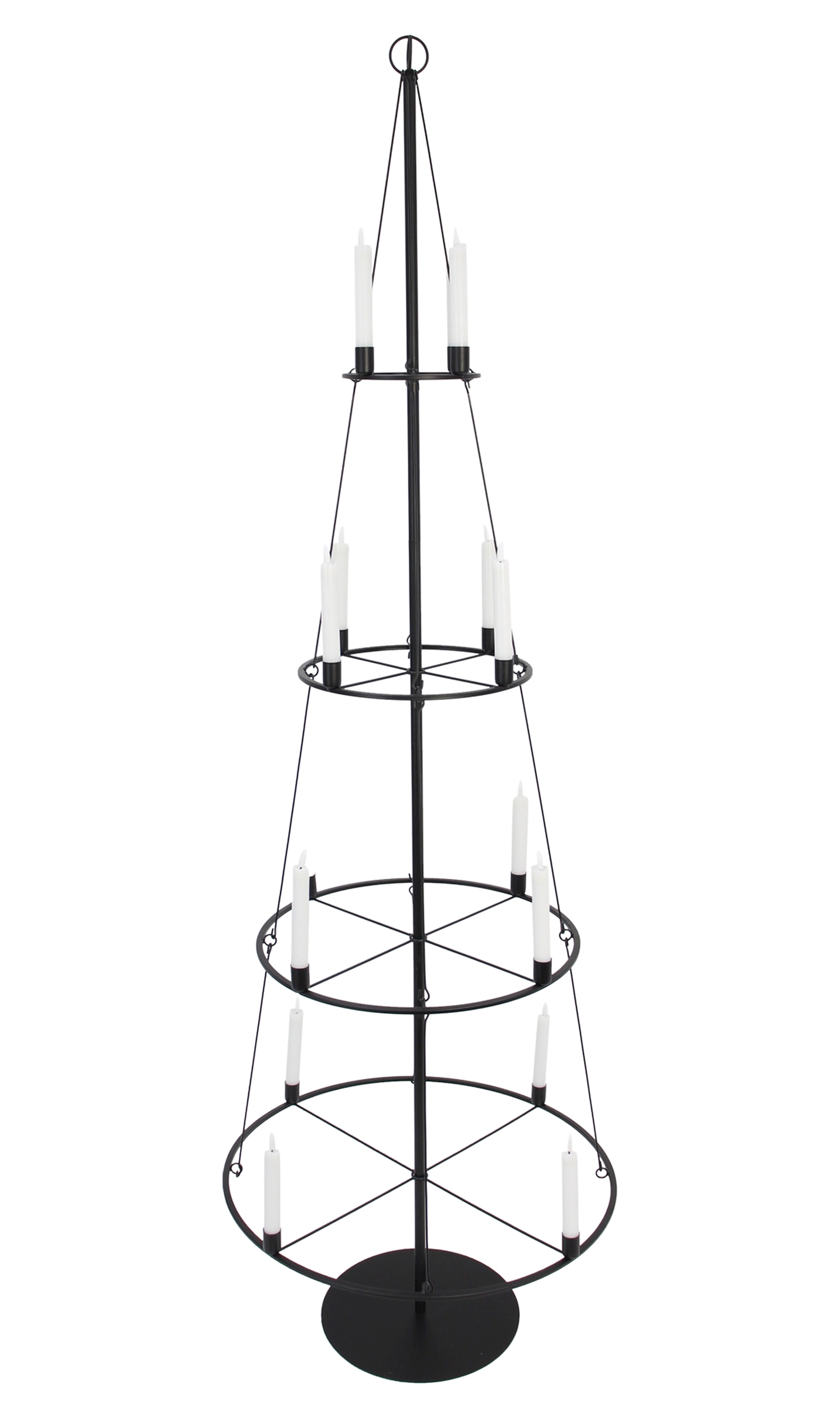 Acheter Arbre métallique "pyramide", grand  dans la boutique en ligne de Frank Flechtwaren pour Sapins