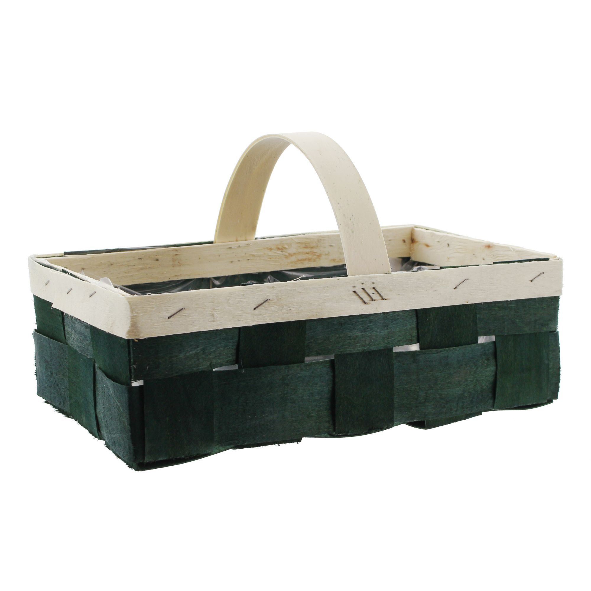 Acheter Panier à ance "teint", vert  dans la boutique en ligne de Frank Flechtwaren pour Corbeilles en osier