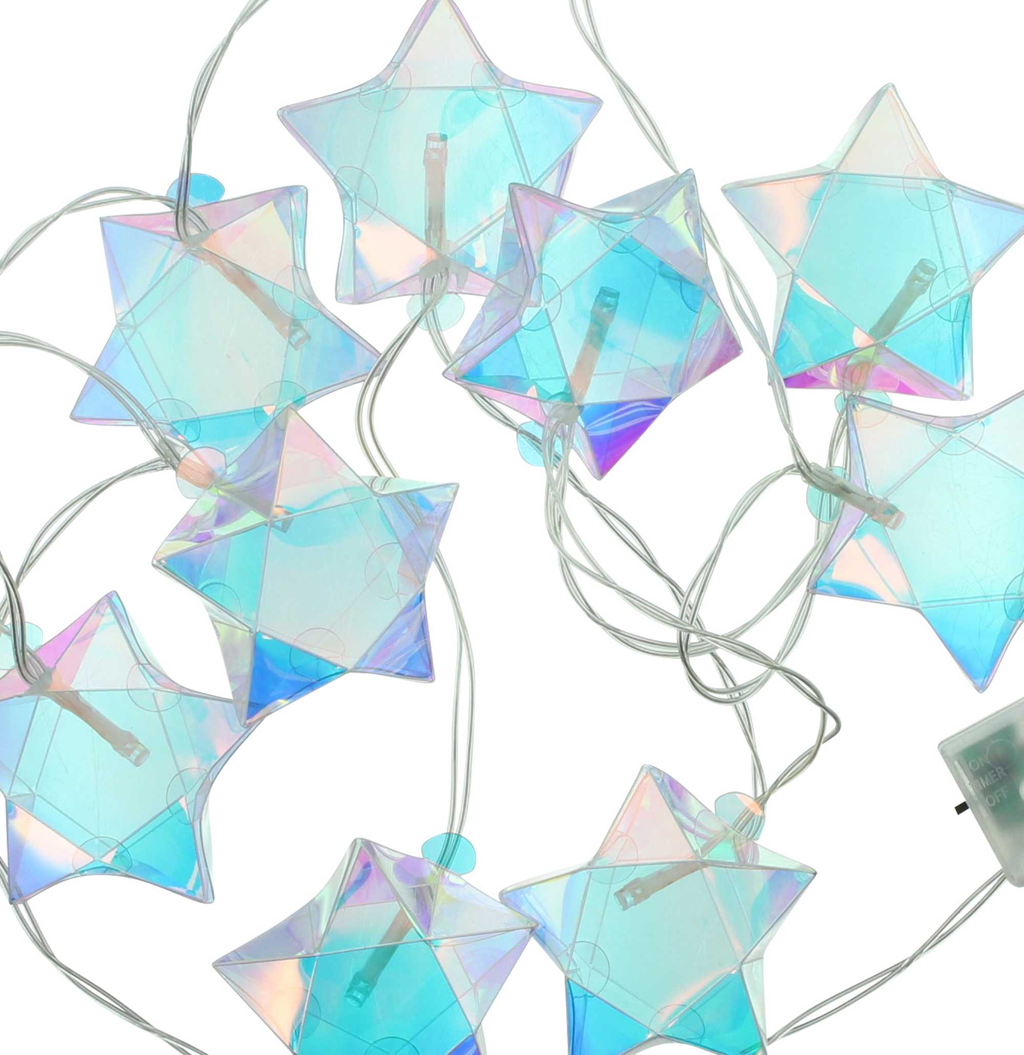 Acheter Guirlande LED "Rainbow-Stars"  dans la boutique en ligne de Frank Flechtwaren pour Guirlandes lumineuses LED