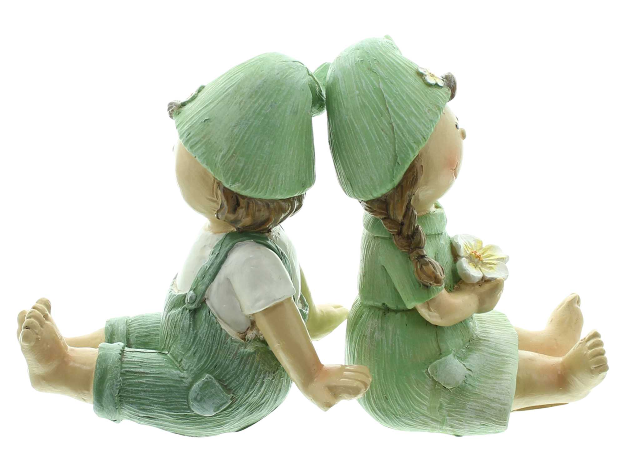 Acheter Lot de 2 figurines "fille &amp; garçon"  dans la boutique en ligne de Frank Flechtwaren pour Pâques