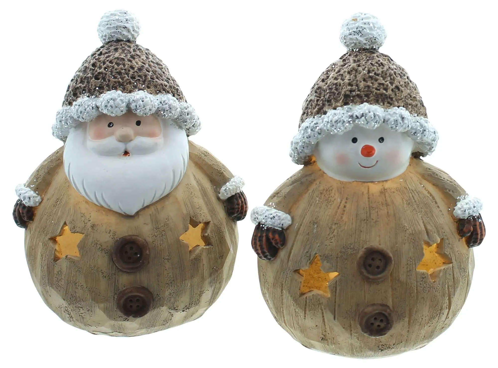 Acheter Lot de 2 figurines LED "copains d'hiver"  dans la boutique en ligne de Frank Flechtwaren pour Figurines Acheter Lot de 2 figurines LED "copains d'hiver"  dans la boutique en ligne de Frank Flechtwaren pour Figurines
