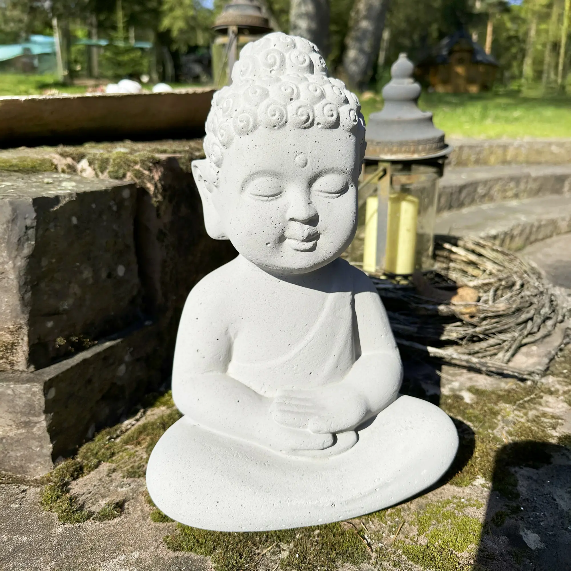 Acheter Figurine décorative "bouddha"  dans la boutique en ligne de Frank Flechtwaren