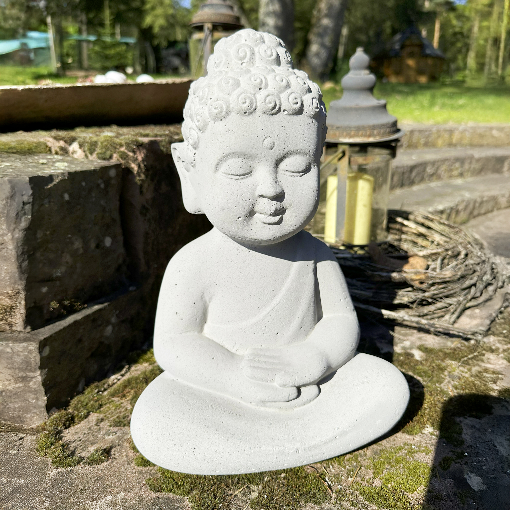 Acheter Figurine décorative "bouddha"  dans la boutique en ligne de Frank Flechtwaren