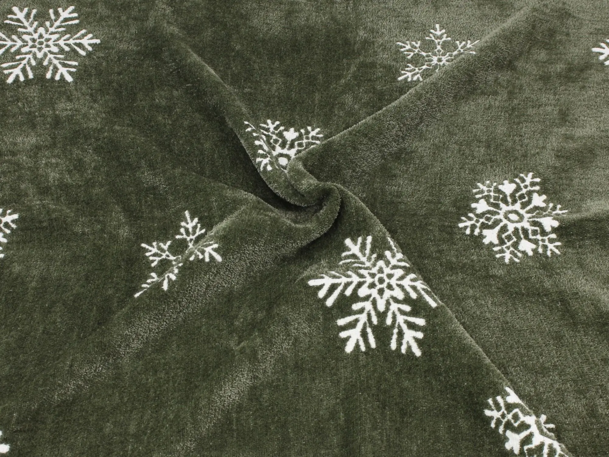 Acheter Couverture douillette « Flocons de neige »  dans la boutique en ligne de Frank Flechtwaren pour Couvertures douillettes de Noël
