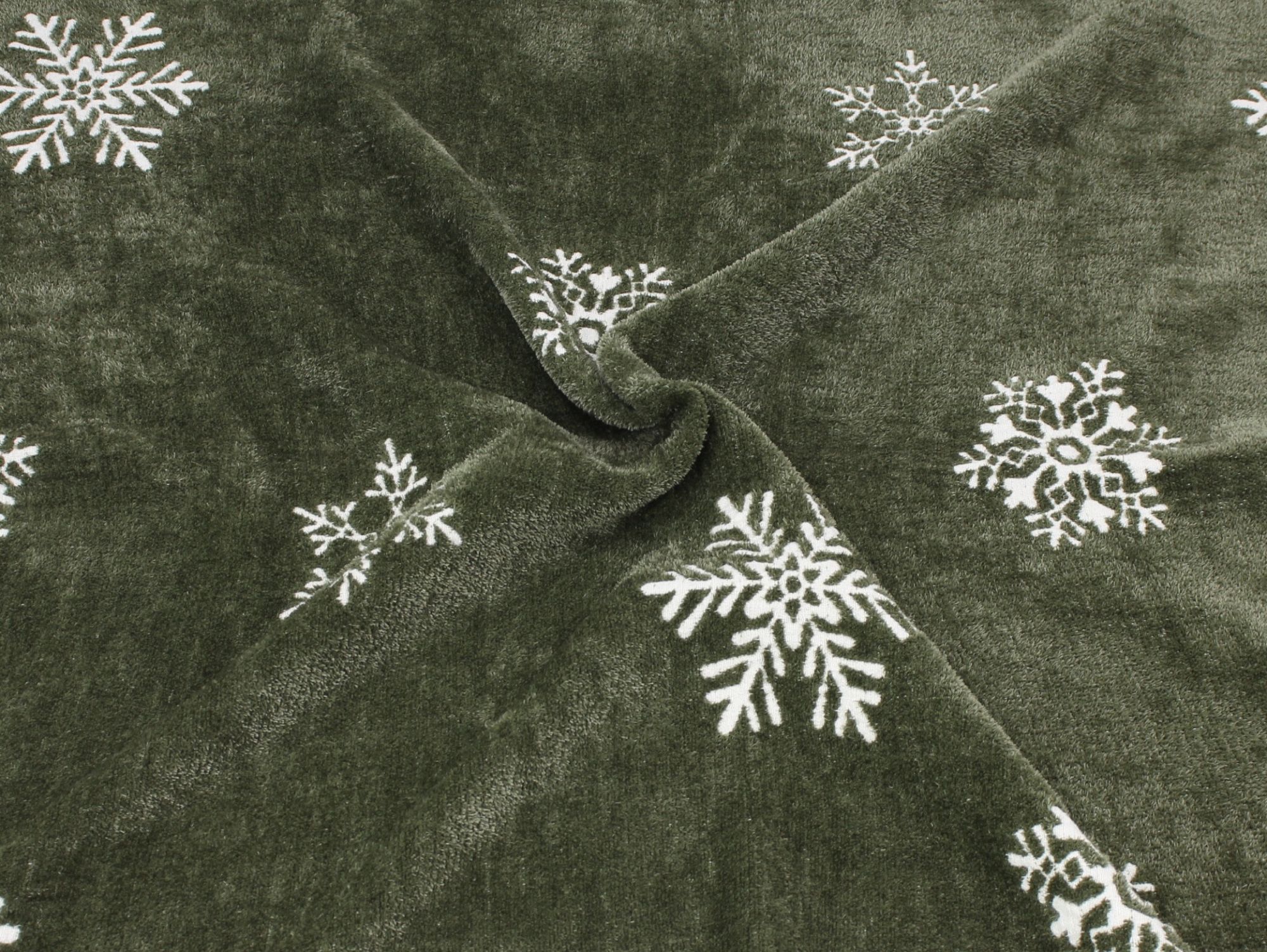 Acheter Couverture douillette « Flocons de neige »  dans la boutique en ligne de Frank Flechtwaren pour Couvertures douillettes de Noël