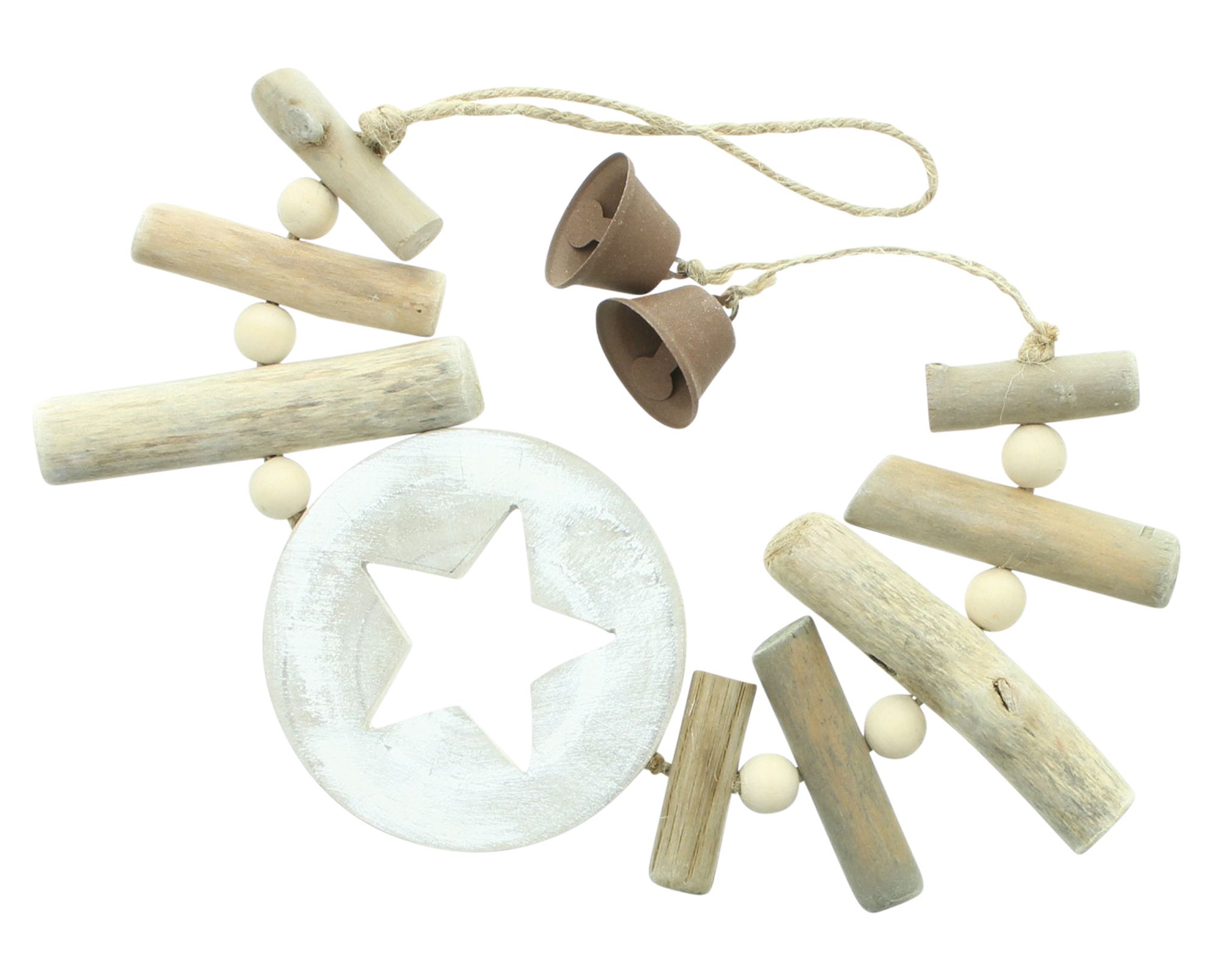 Acheter Lot de 2 suspensions "sapin &amp; étoile"  dans la boutique en ligne de Frank Flechtwaren pour Décorations à suspendre