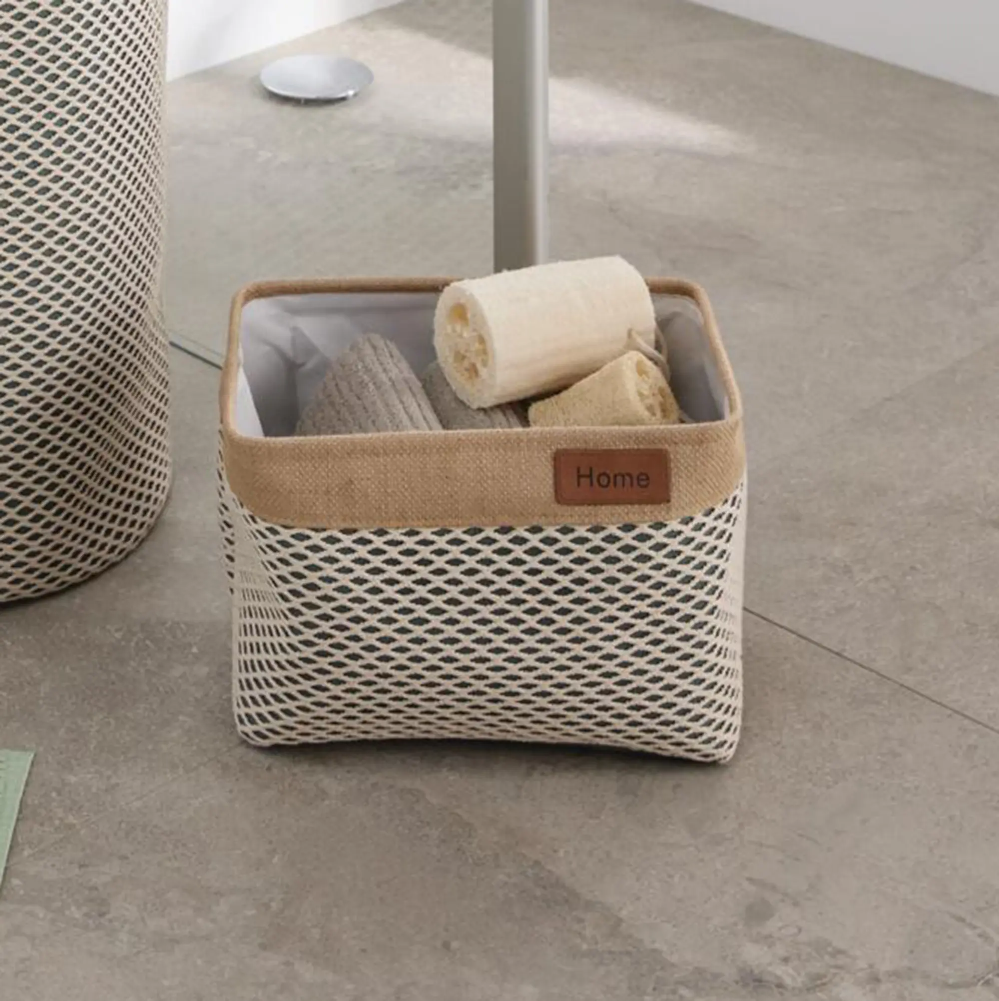 Acheter Panier en tissu "Home" PM  dans la boutique en ligne de Frank Flechtwaren