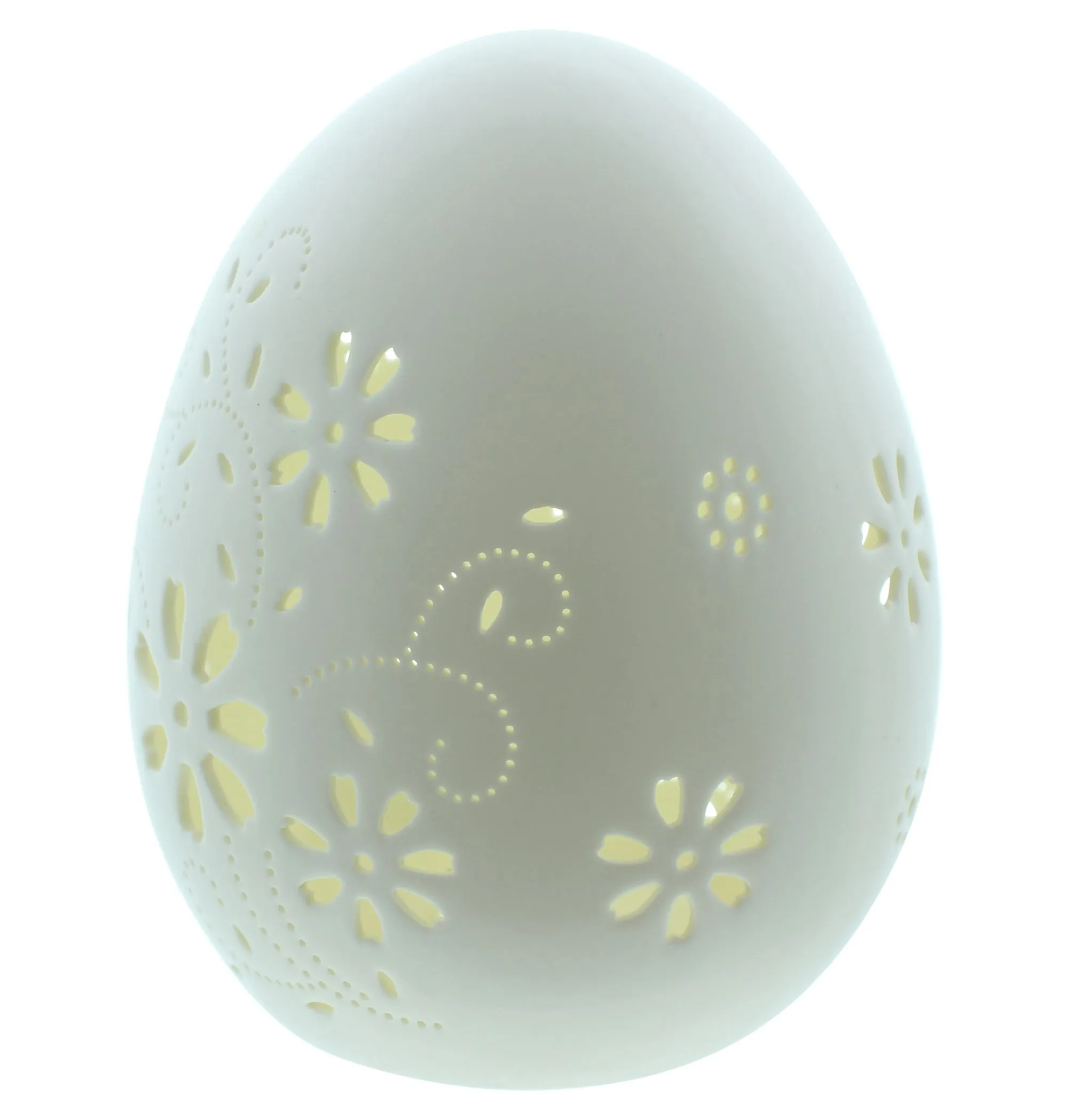 Acheter Oeuf LED "fleurs"  dans la boutique en ligne de Frank Flechtwaren pour Oeufs Pâques