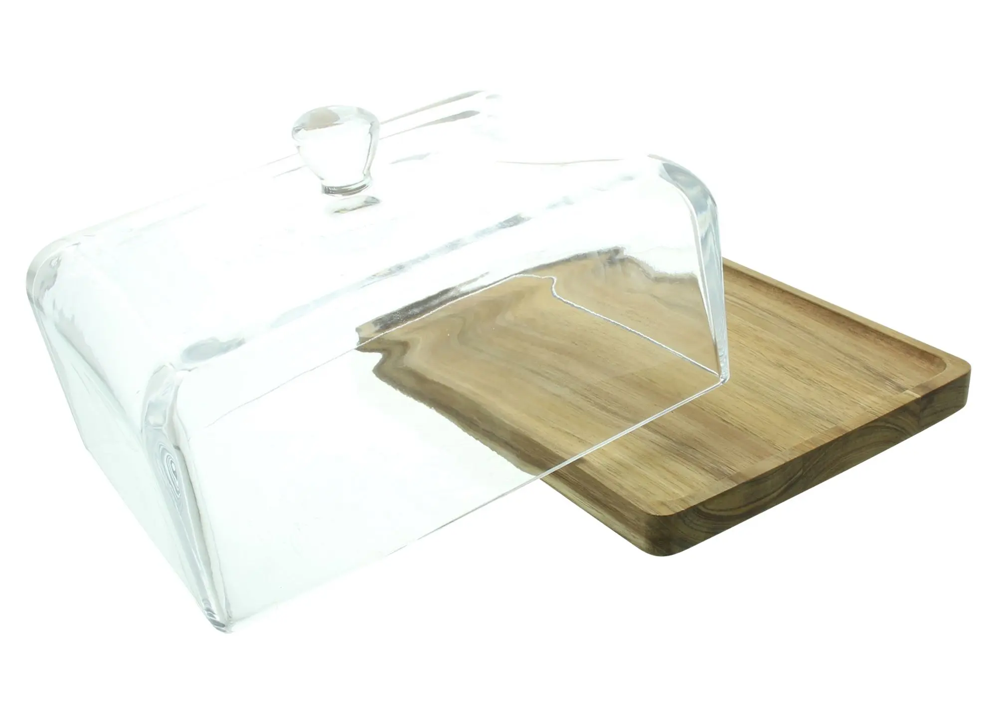 Acheter Cloche à fromage "Square"  dans la boutique en ligne de Frank Flechtwaren pour Cuisine
