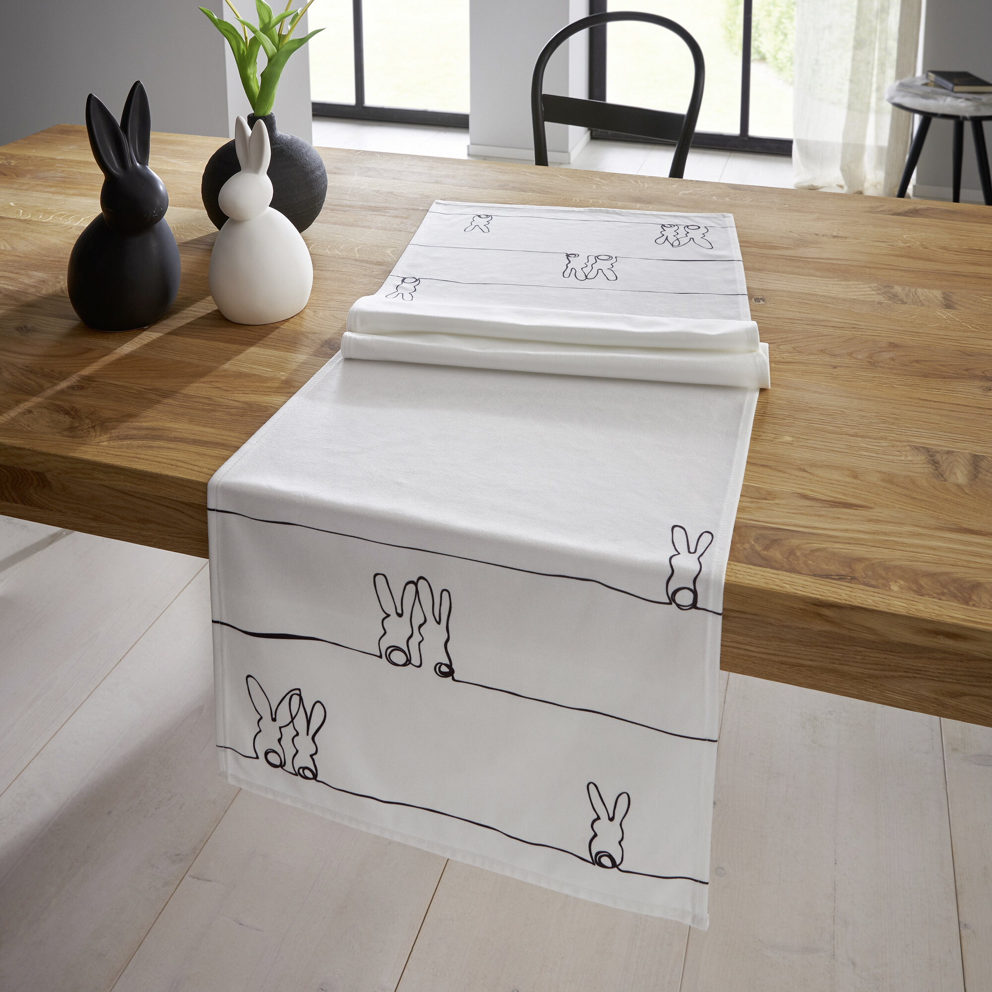Acheter Chemin de table "Line-Art"  dans la boutique en ligne de Frank Flechtwaren