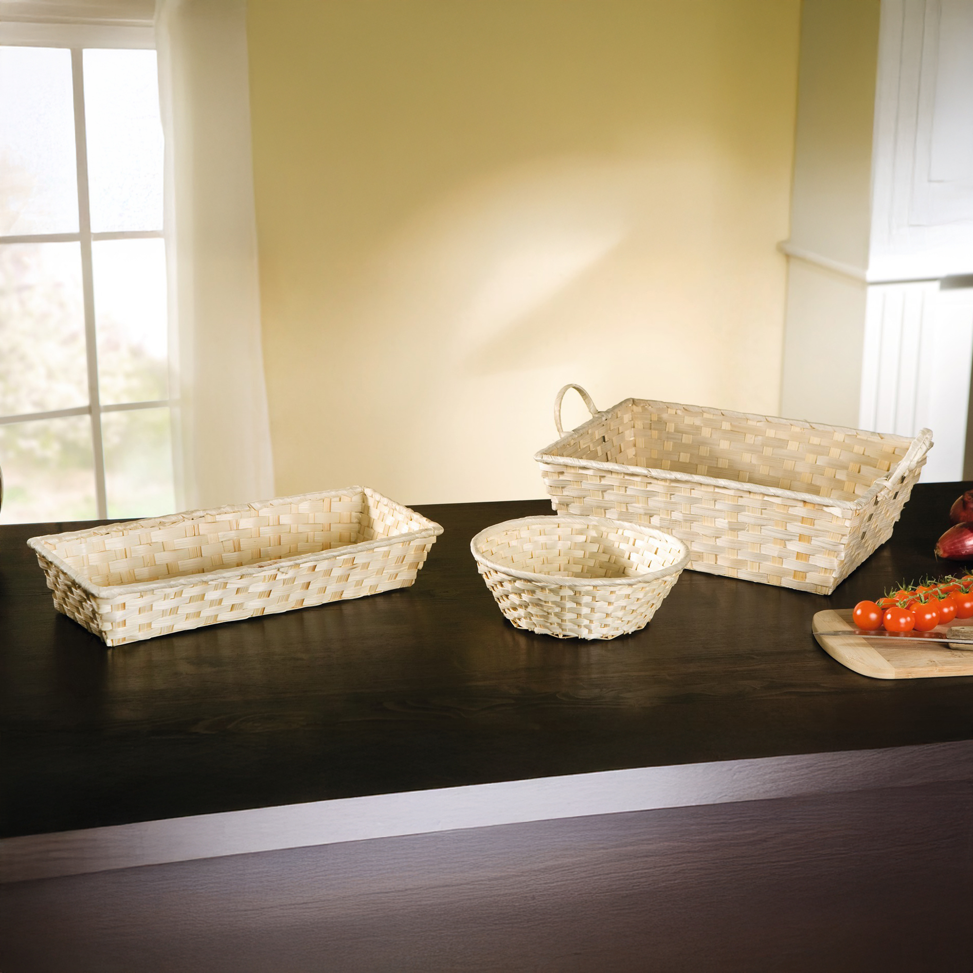 Acheter Panier en bambou "nature"  dans la boutique en ligne de Frank Flechtwaren