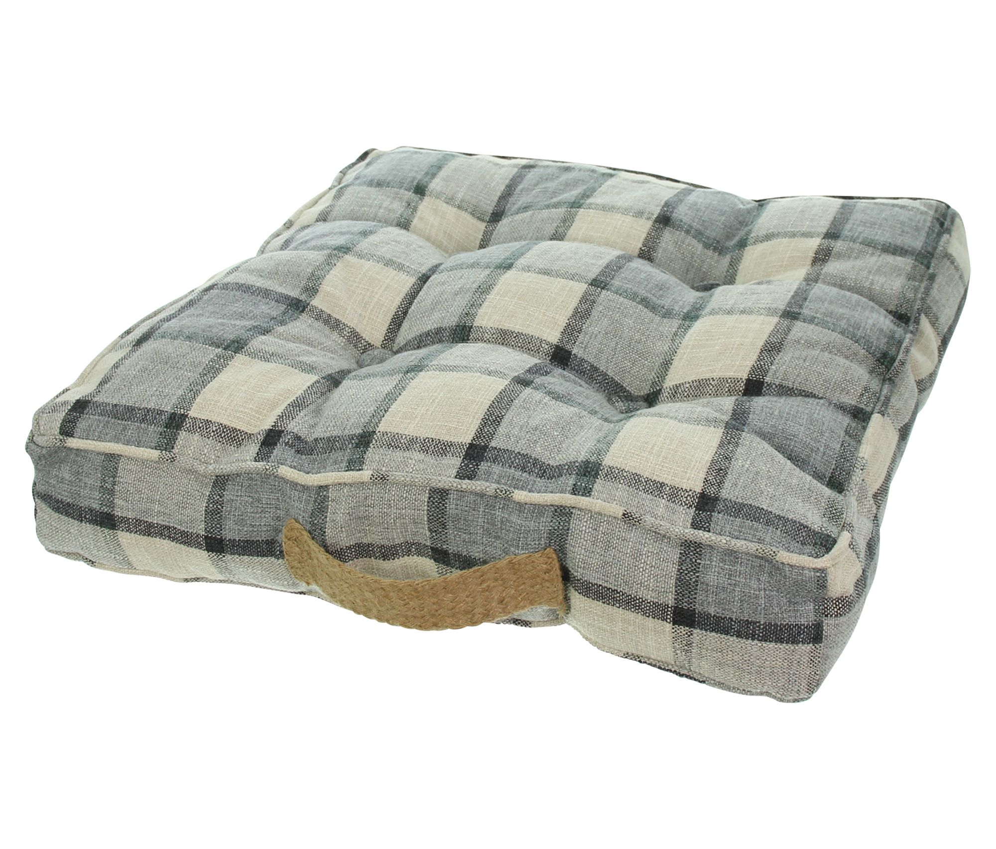 Acheter Coussin de sol "style carreaux"  dans la boutique en ligne de Frank Flechtwaren pour Automne