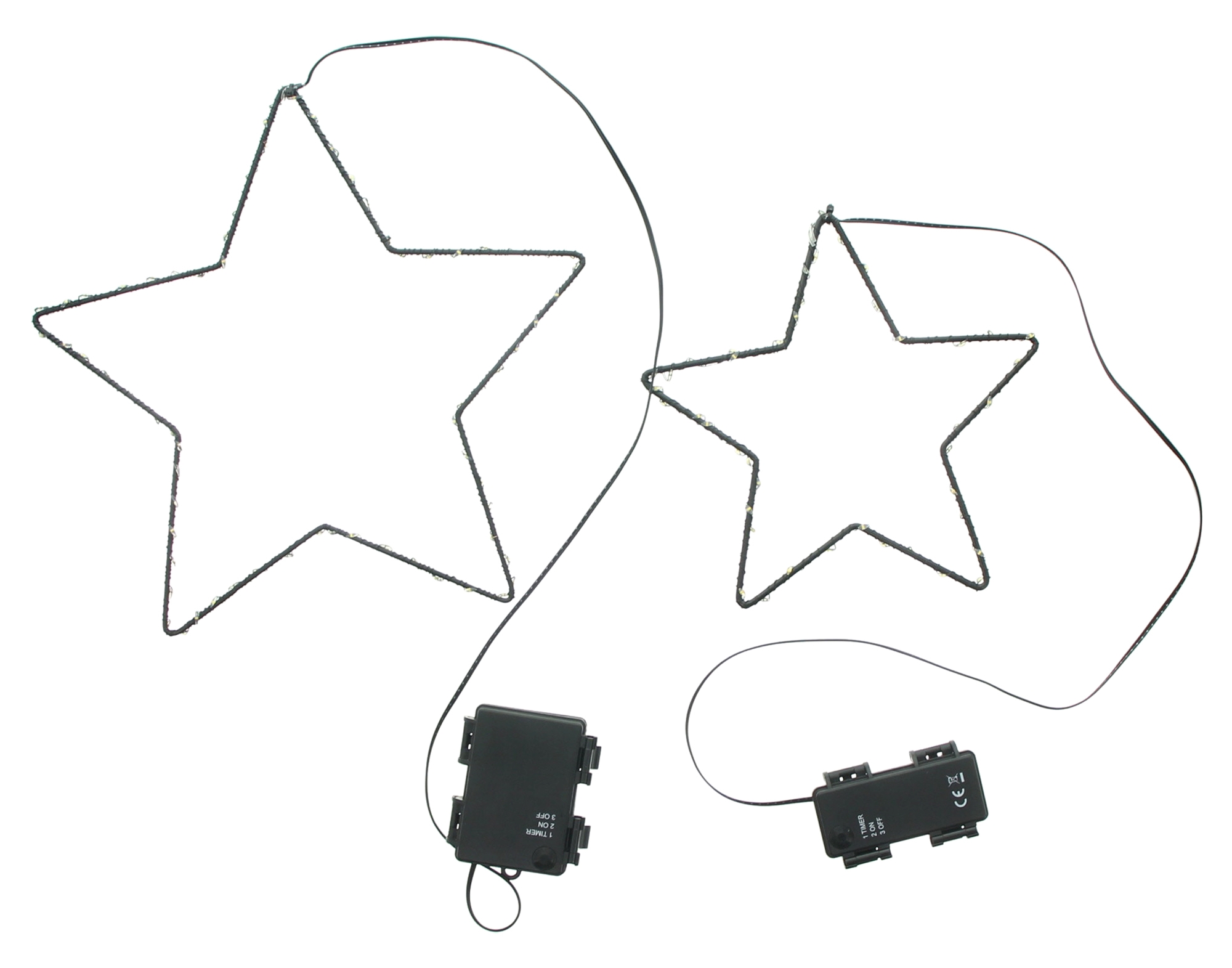 Acheter Lot de 2 suspensions "étoile"  dans la boutique en ligne de Frank Flechtwaren pour Série titre Noël