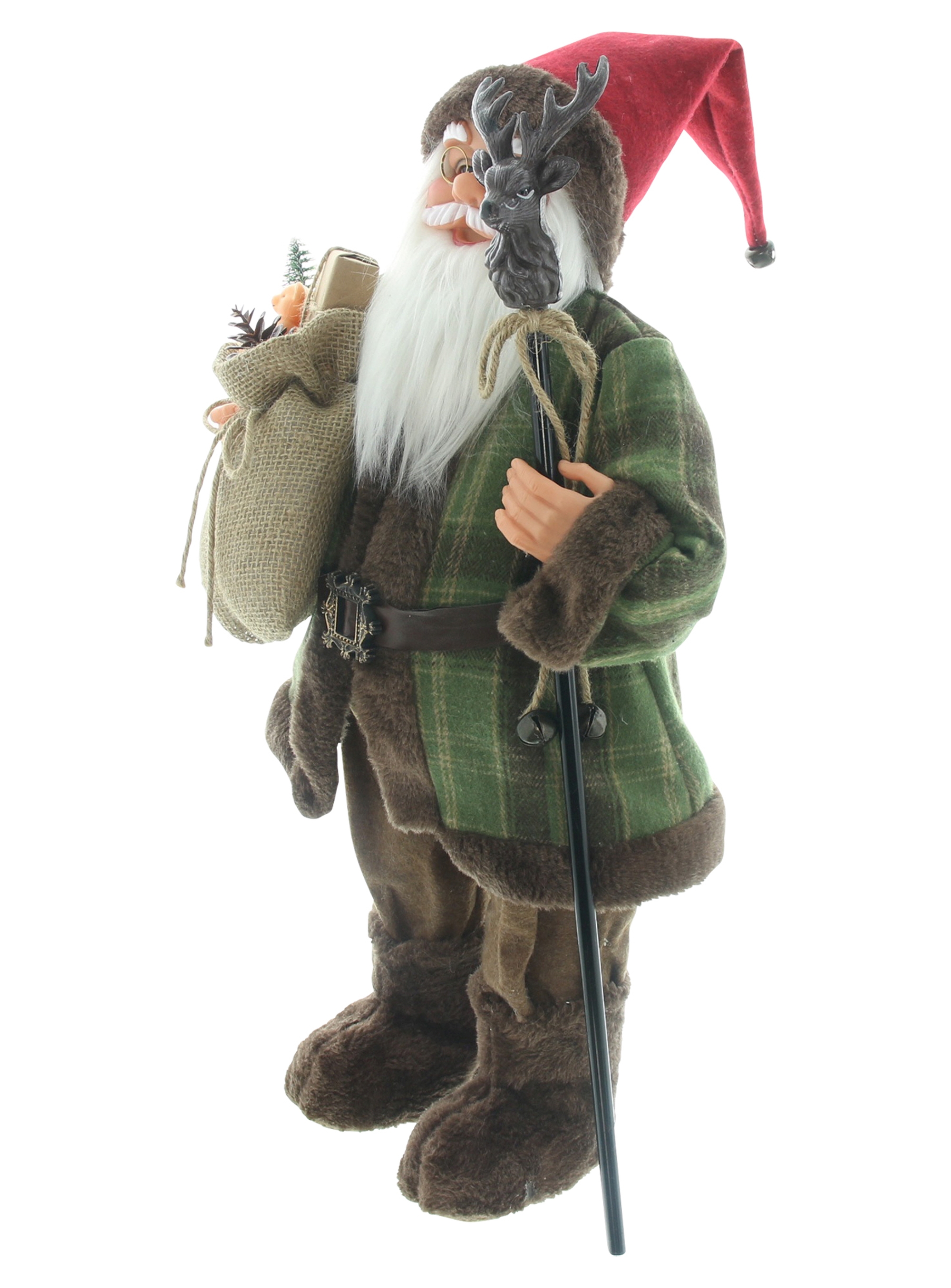 Acheter Figurine "Santa avec canne"  dans la boutique en ligne de Frank Flechtwaren pour Pères Noël