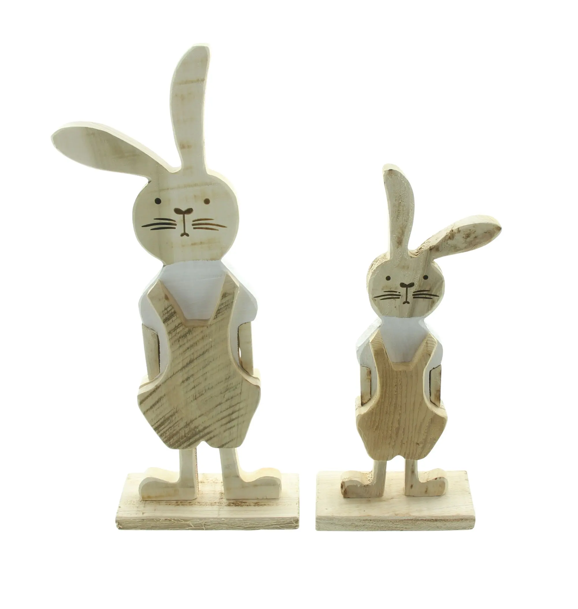 Acheter Lot de 2 lapins "bretelles"  dans la boutique en ligne de Frank Flechtwaren pour Lapin &amp; co