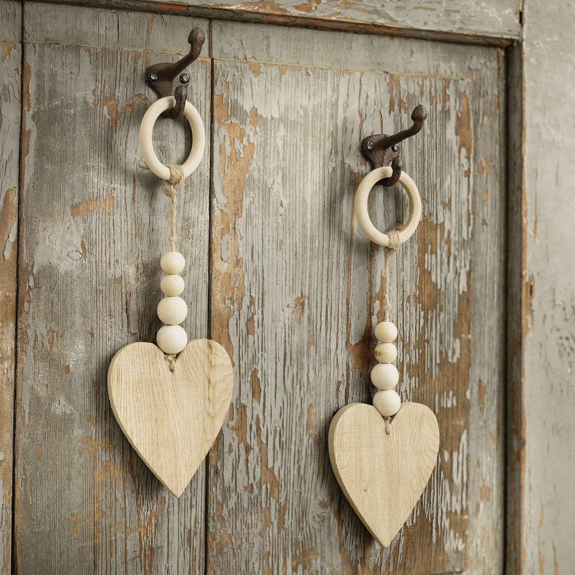 Acheter Lot de 2 pendentifs "perles en bois"  dans la boutique en ligne de Frank Flechtwaren