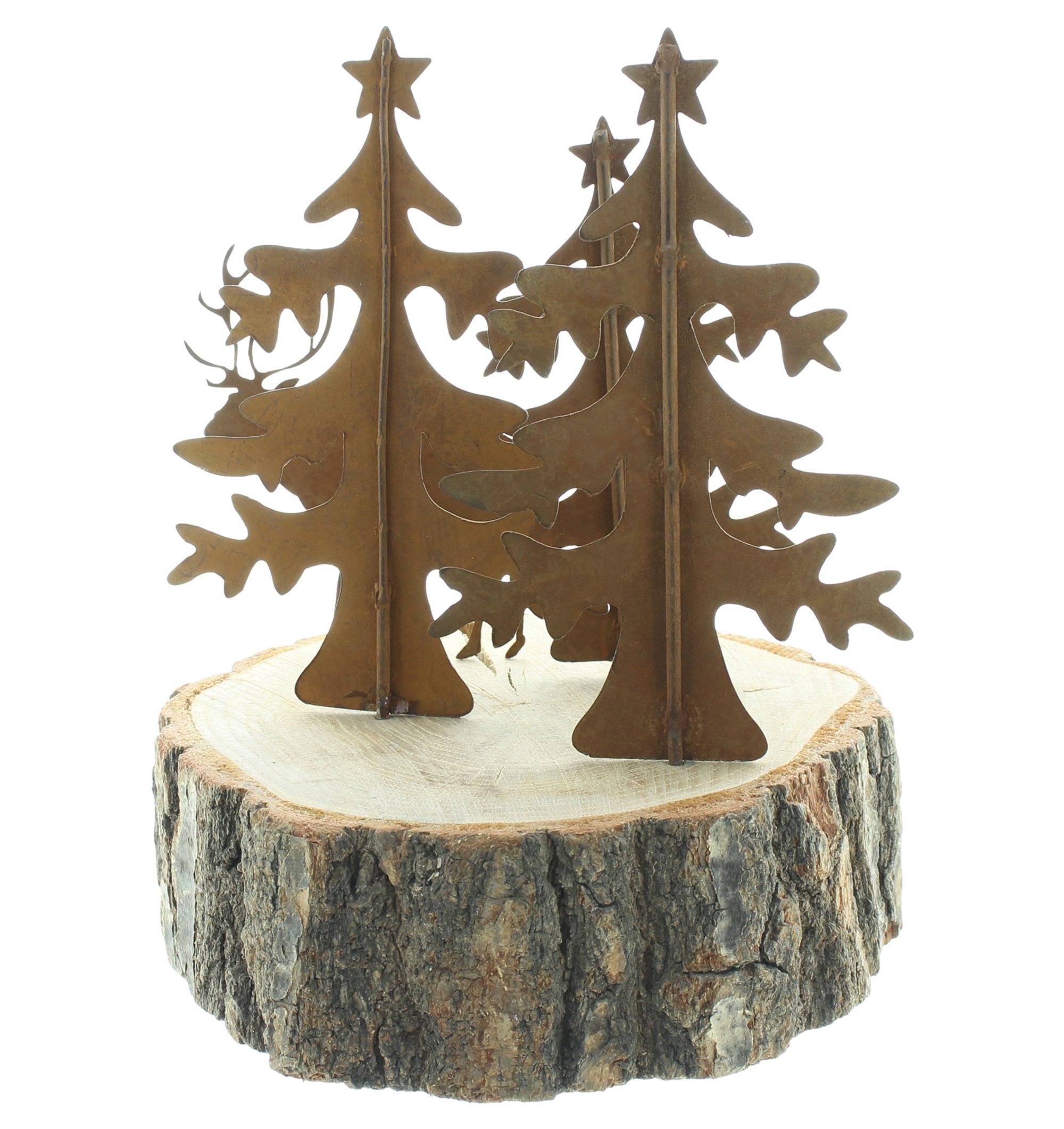 Acheter Décoration métallique "bosquet"  dans la boutique en ligne de Frank Flechtwaren pour Noël