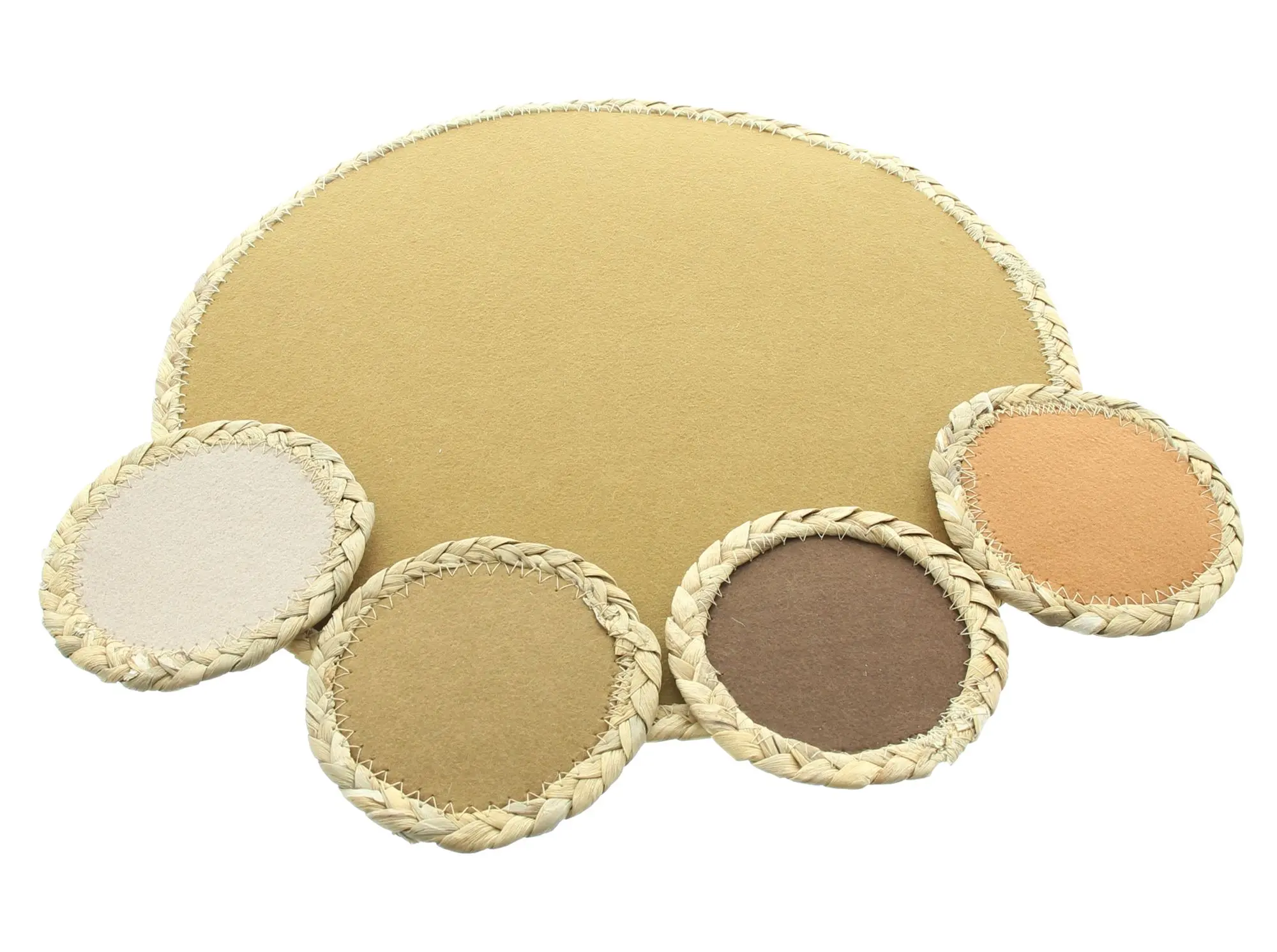 Acheter Lot de 8 sets de table "couleurs naturelles"  dans la boutique en ligne de Frank Flechtwaren pour Cuisine