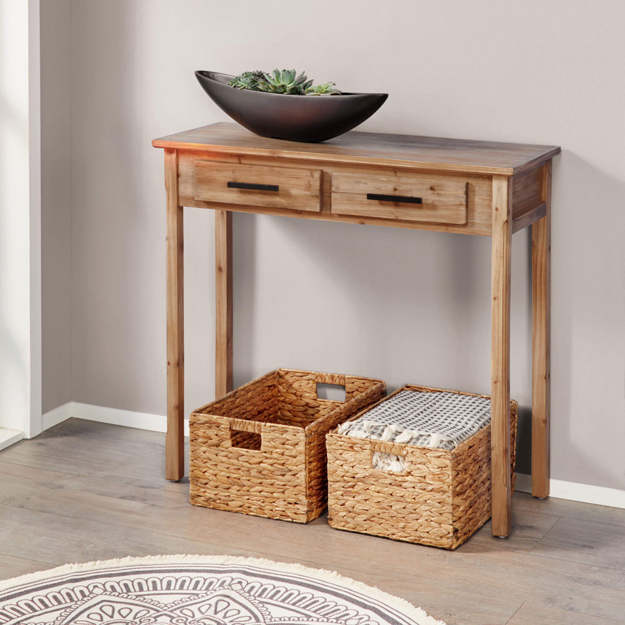 Acheter Table console "nature"  dans la boutique en ligne de Frank Flechtwaren