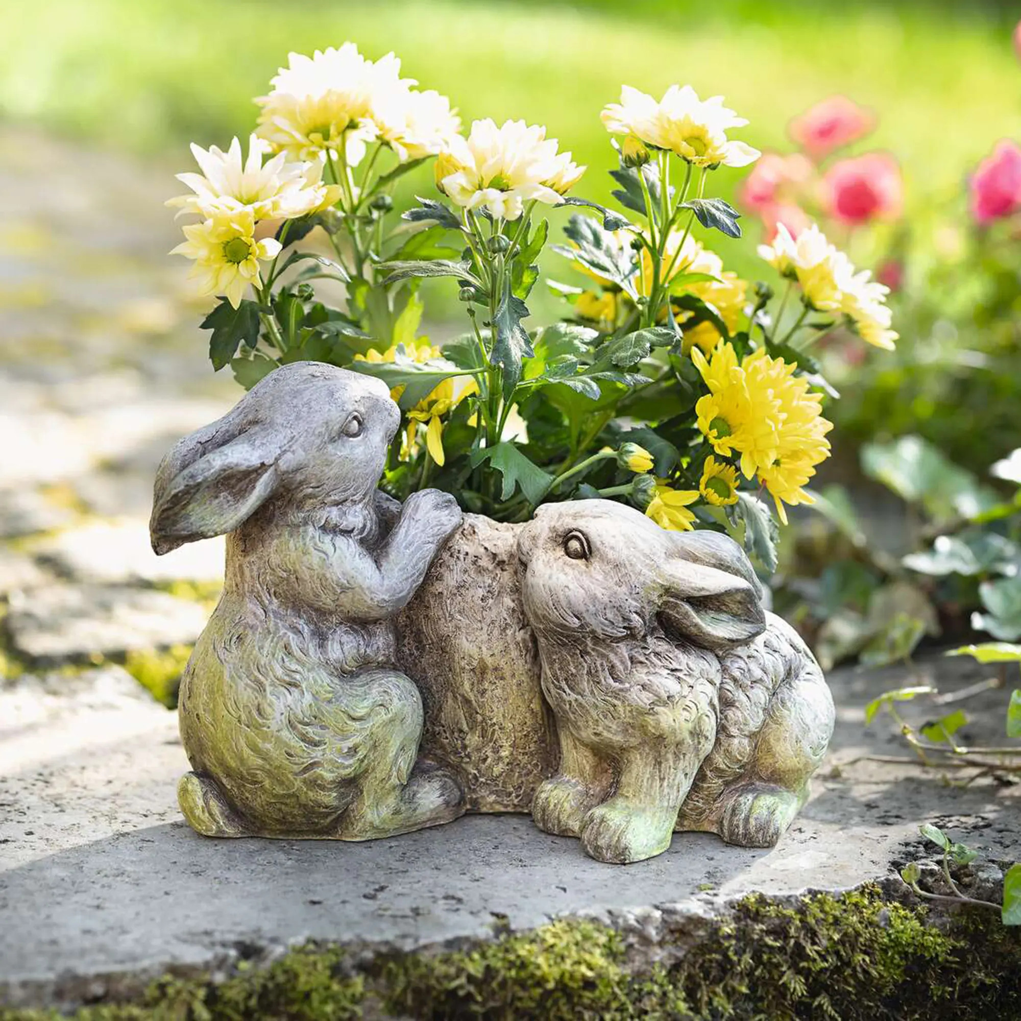 Acheter Jardinière "bande de lapins"  dans la boutique en ligne de Frank Flechtwaren