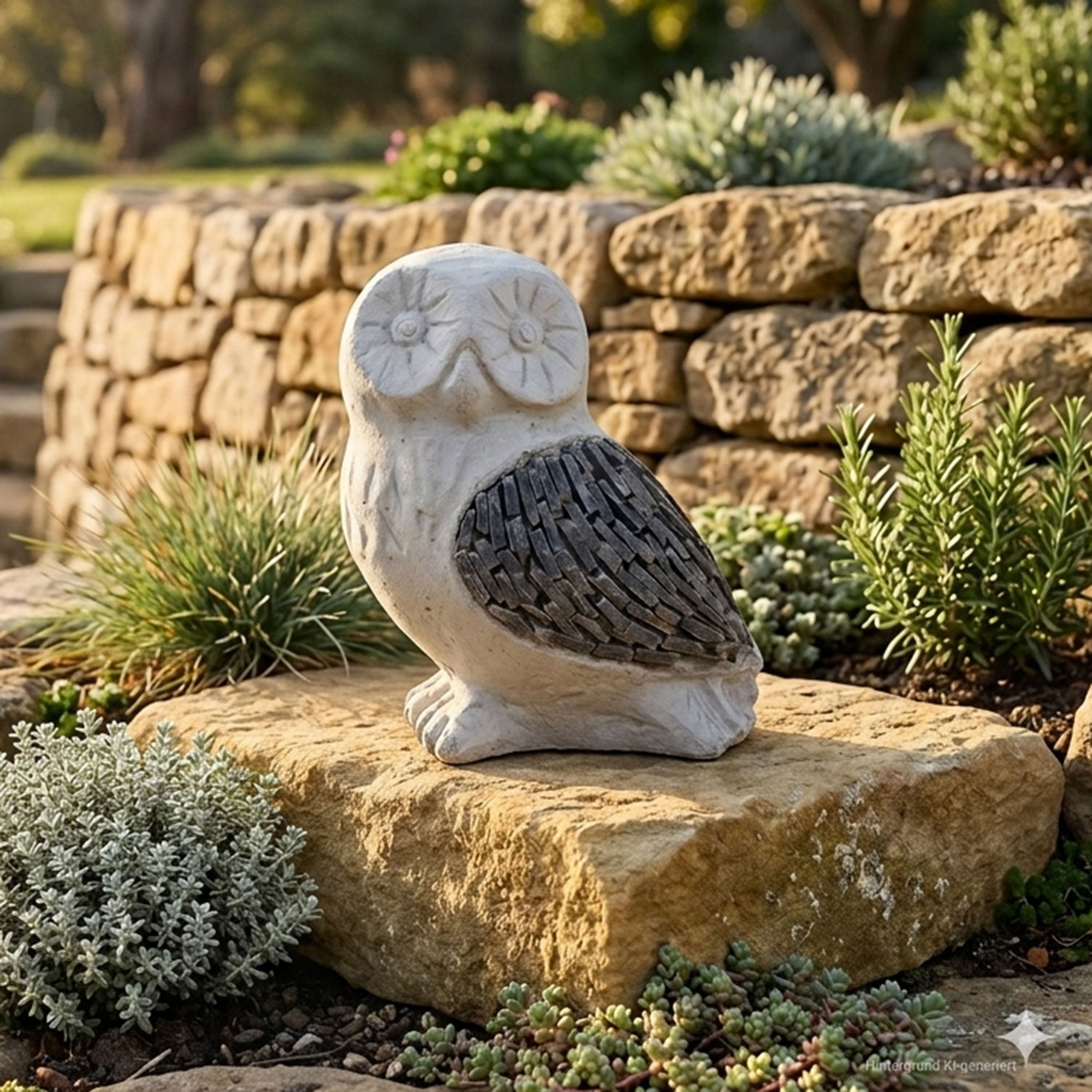 Acheter Figurine" Hibou moyen-Duc"  dans la boutique en ligne de Frank Flechtwaren