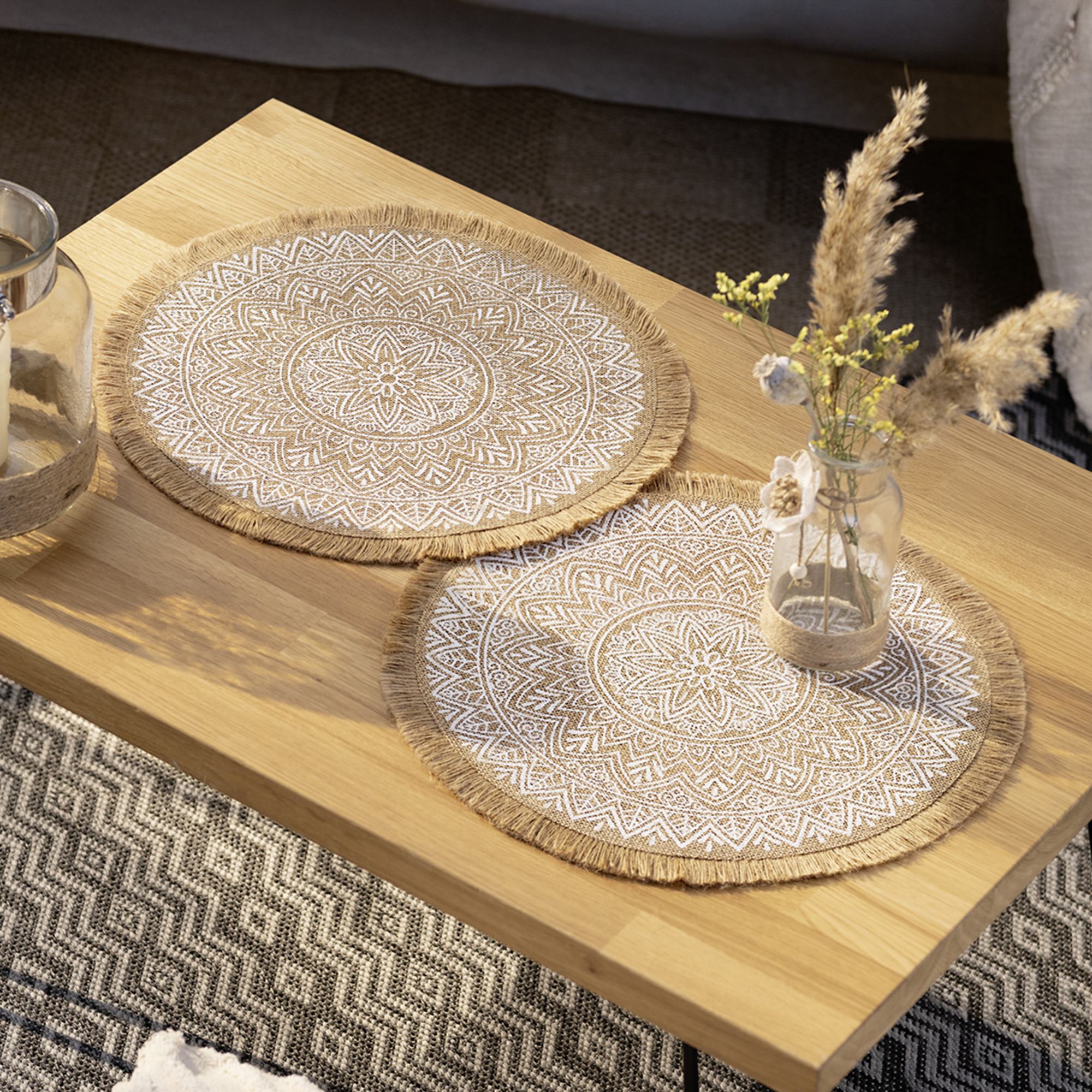 Acheter Lot de 2 sets de table "mandala" dans la boutique en ligne de Frank Flechtwaren pour Sets de table Acheter Lot de 2 sets de table "mandala" dans la boutique en ligne de Frank Flechtwaren pour Sets de table