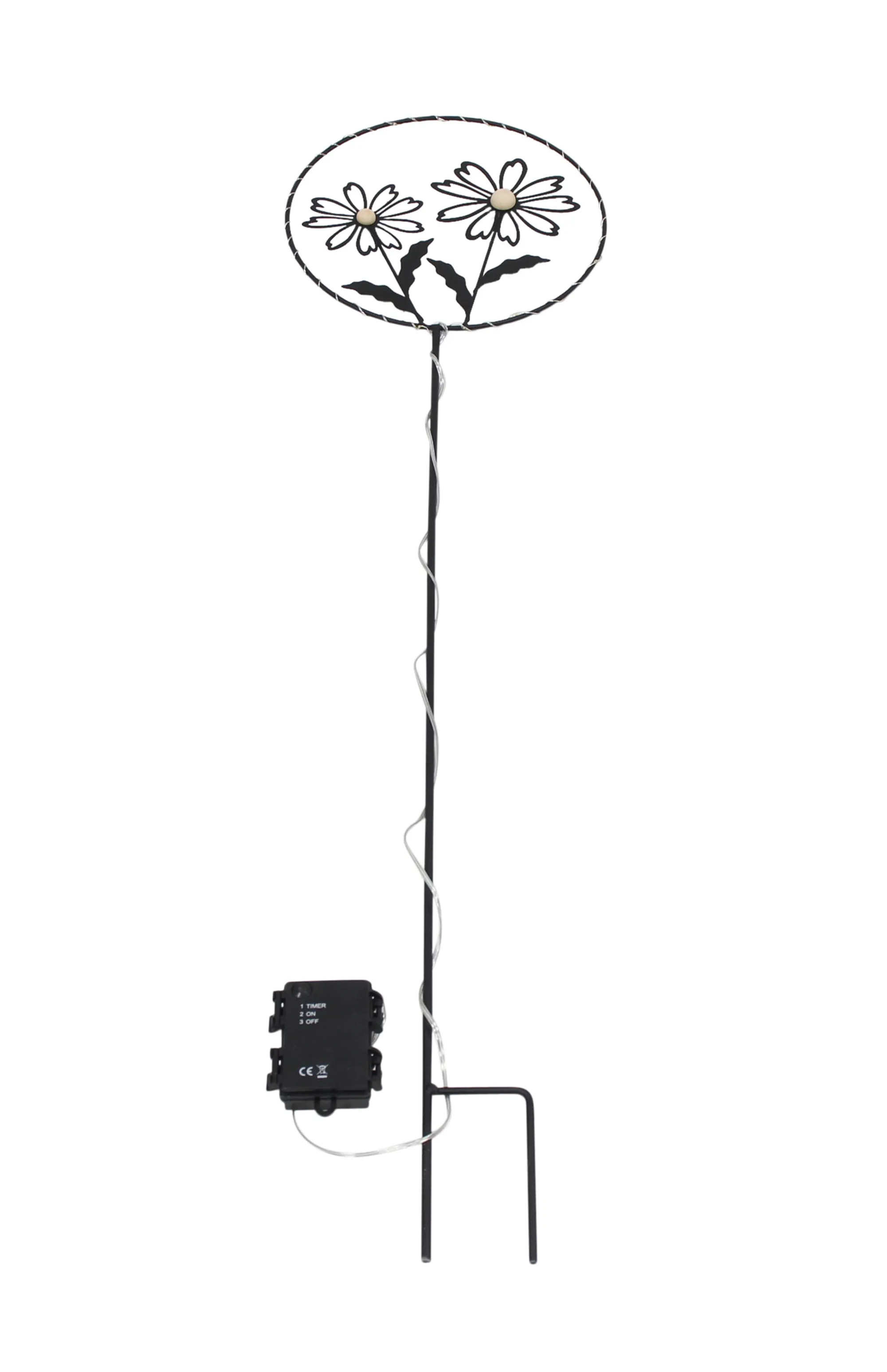 Acheter Pic de jardin LED "fleurs"  dans la boutique en ligne de Frank Flechtwaren pour Éclairage LED