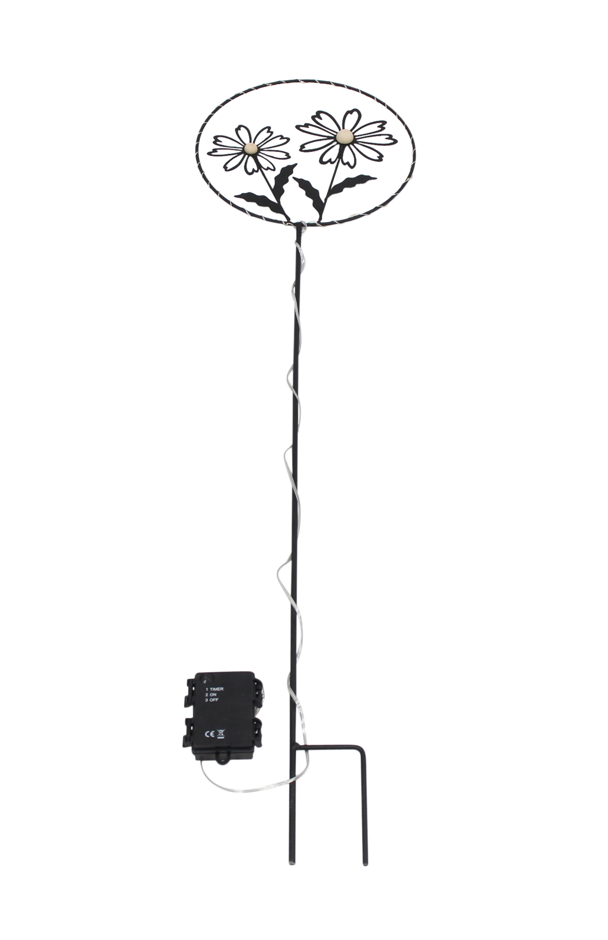 Acheter Pic de jardin LED "fleurs"  dans la boutique en ligne de Frank Flechtwaren pour Nouvel arrivage