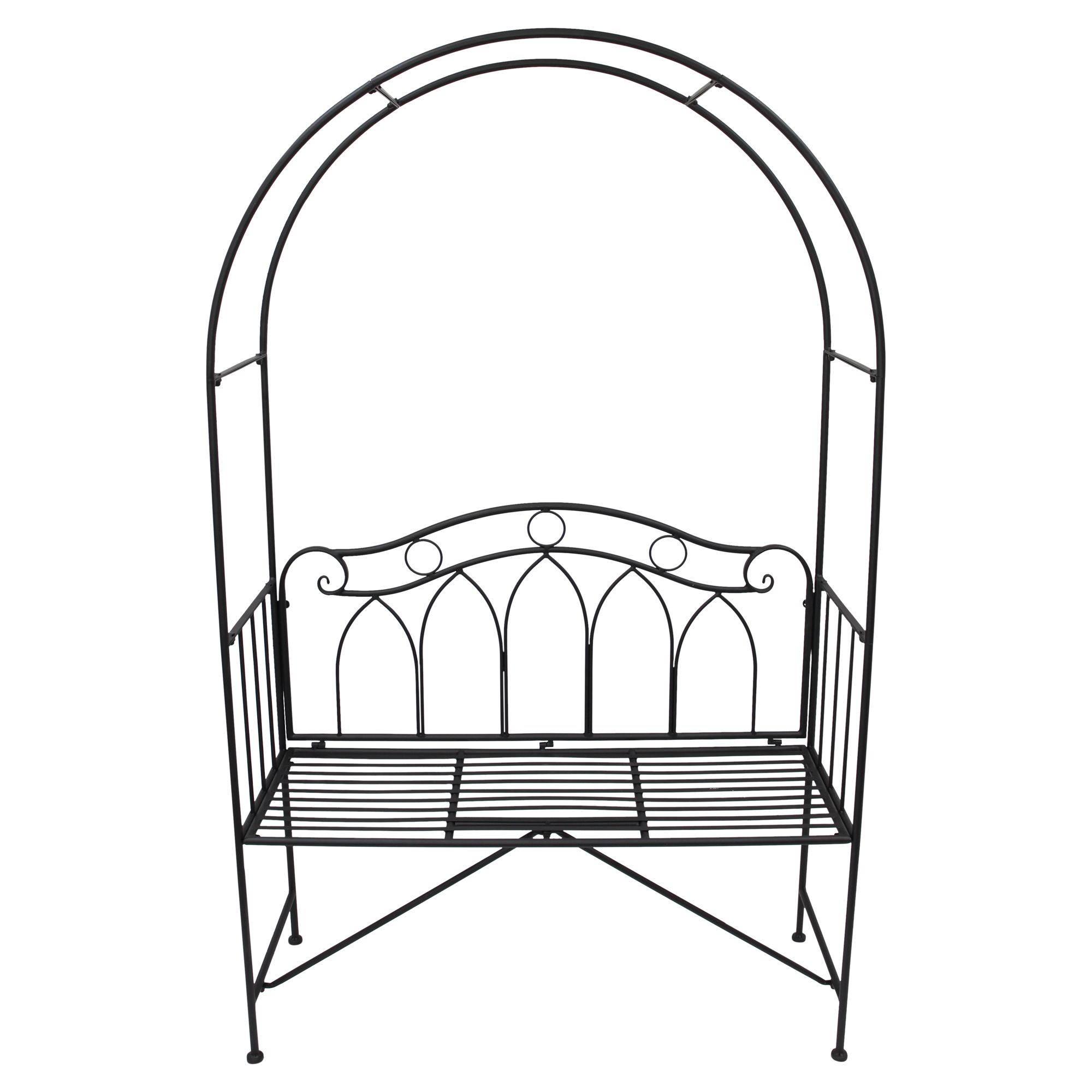Acheter Banc "arche"  dans la boutique en ligne de Frank Flechtwaren pour Treillis &amp; arceaux