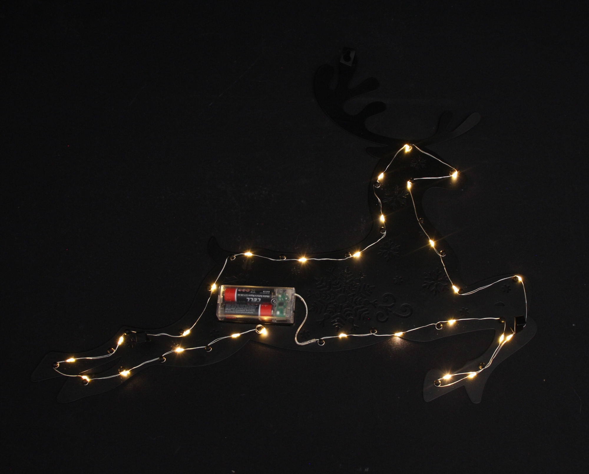 Acheter Deko murale LED "renne"  dans la boutique en ligne de Frank Flechtwaren pour Décorations murales