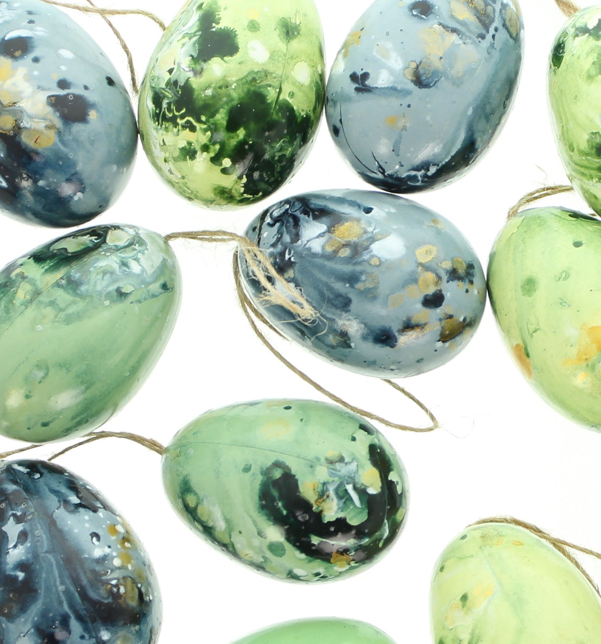 Acheter Lot de 18 suspensions "oeuf de Pâques"  dans la boutique en ligne de Frank Flechtwaren pour Décorations à suspendre