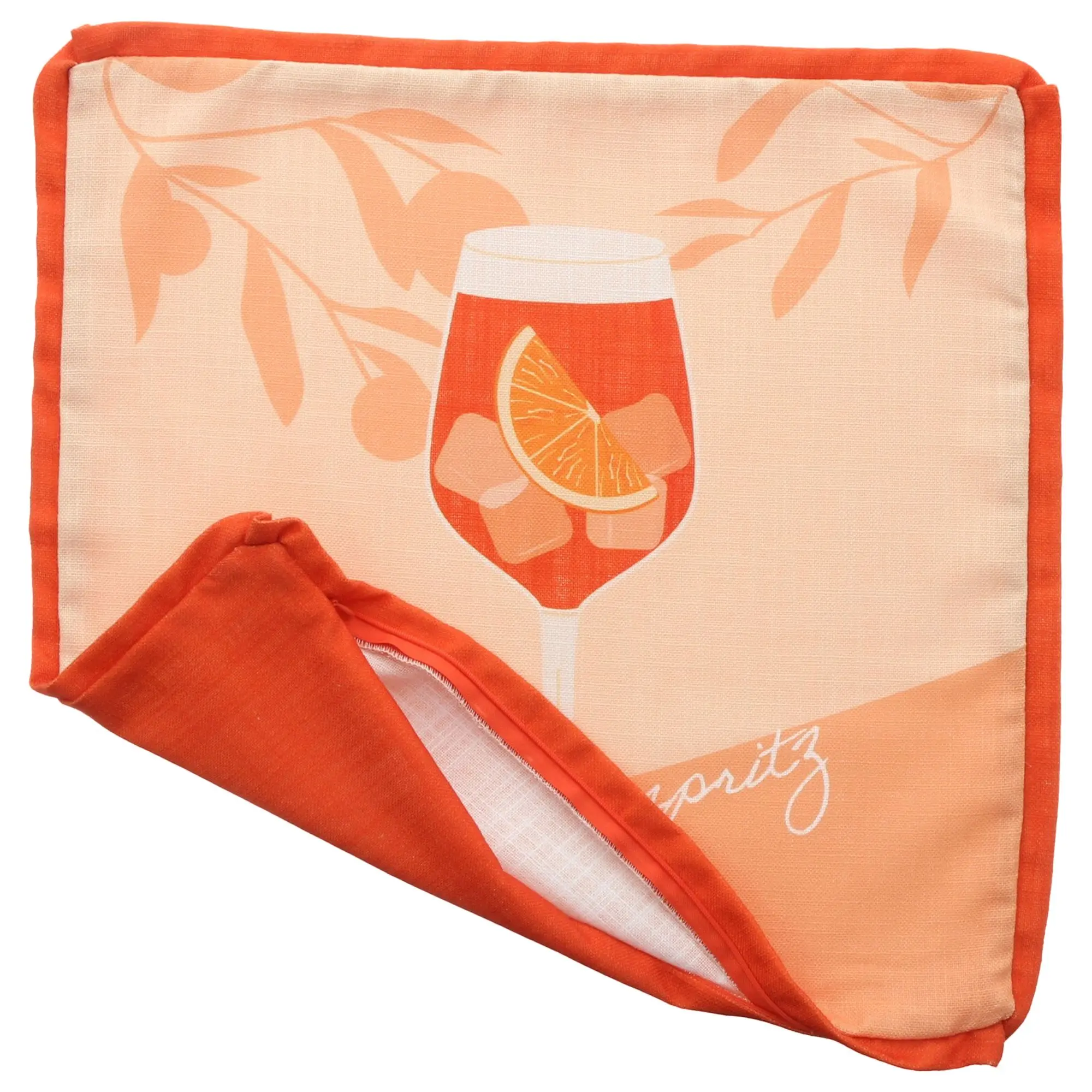 Acheter Housse de coussin "spritz"  dans la boutique en ligne de Frank Flechtwaren pour Ambiance de bar de plage
