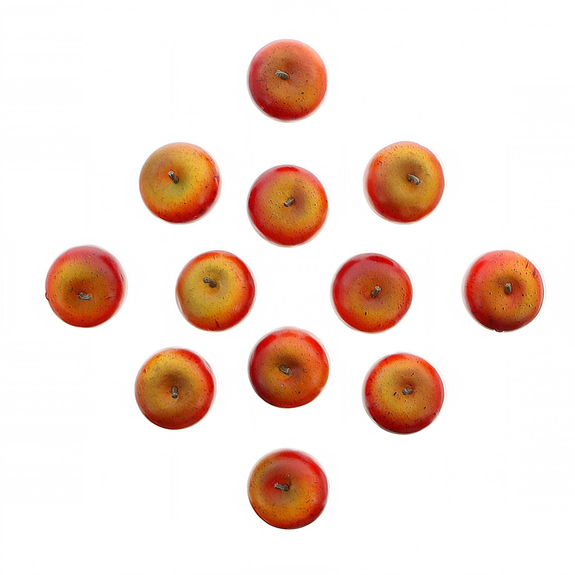 Acheter Lot de 12 pommes "rouge"  dans la boutique en ligne de Frank Flechtwaren pour Automne