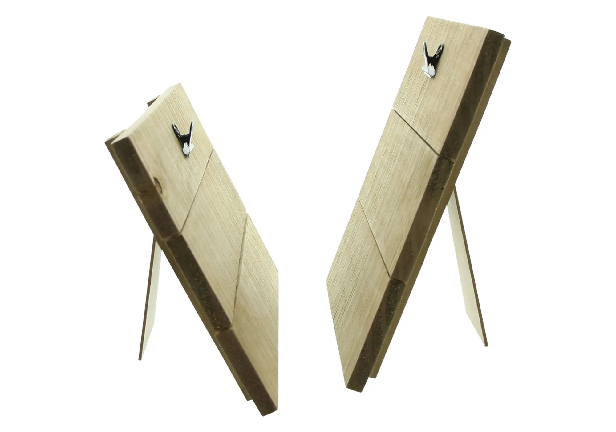 Acheter Lot de 2 supports photos "bois"  dans la boutique en ligne de Frank Flechtwaren pour Toiles &amp; cadres