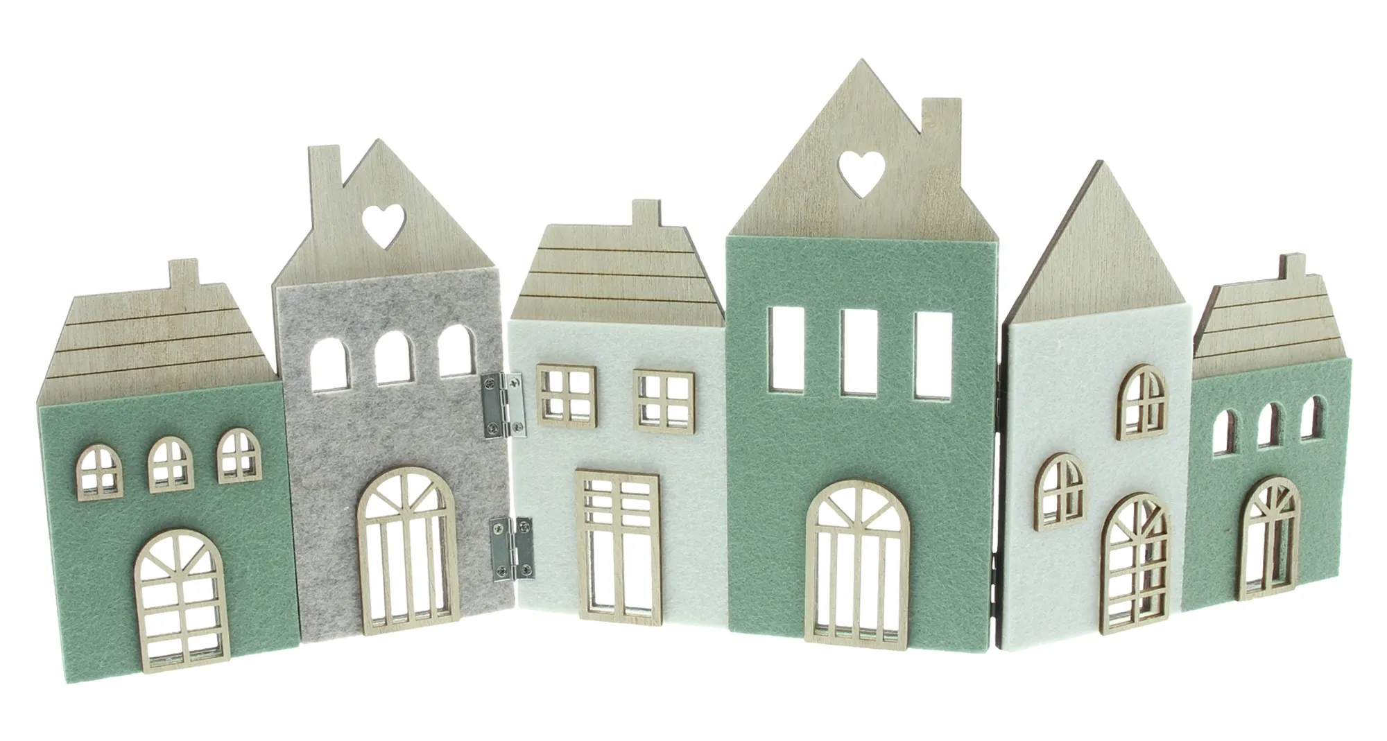 Acheter Maisons "voisinage"  dans la boutique en ligne de Frank Flechtwaren pour Tons pastel